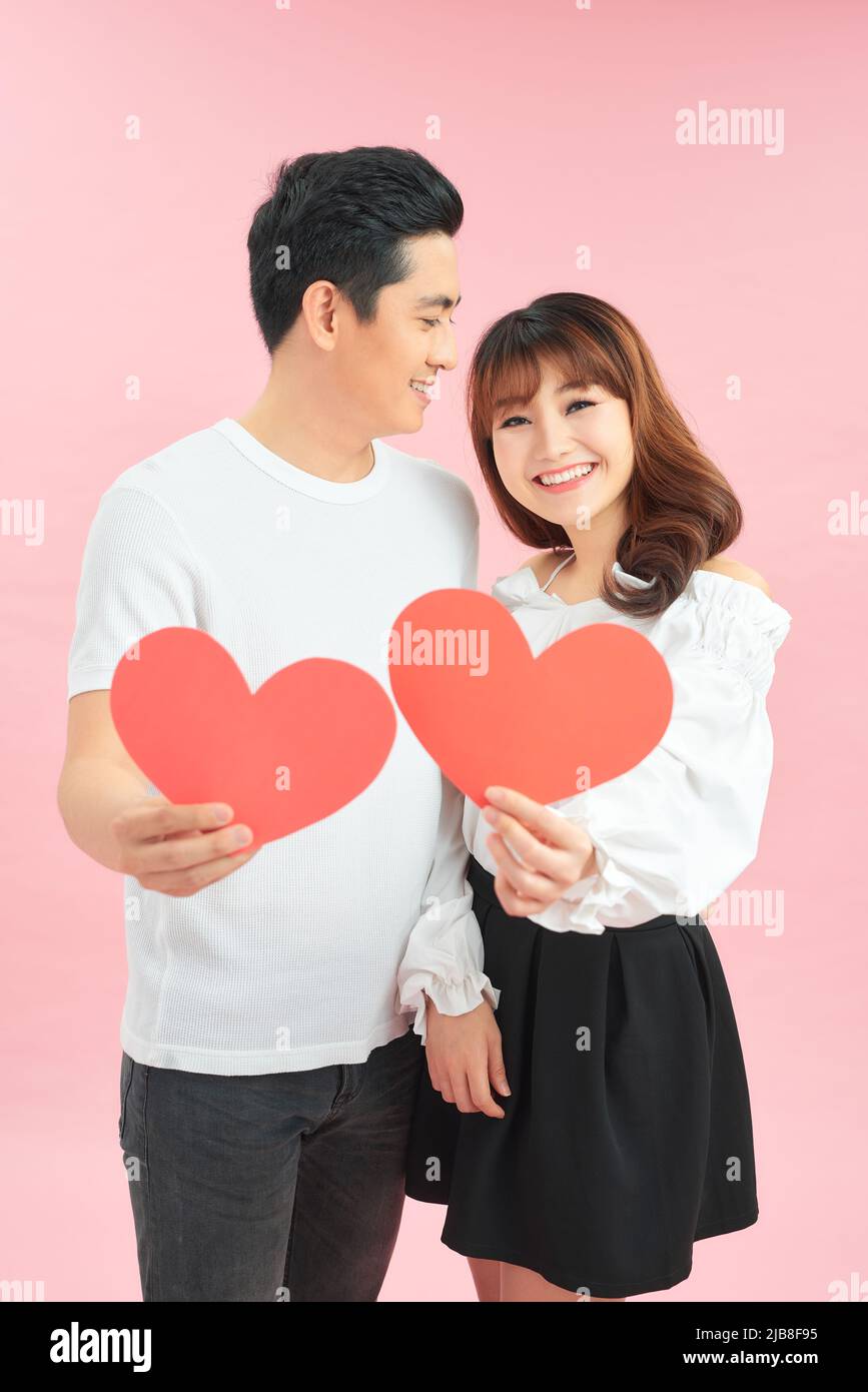 Couple asian lovers man woman hi-res stock photography and images - Alamy