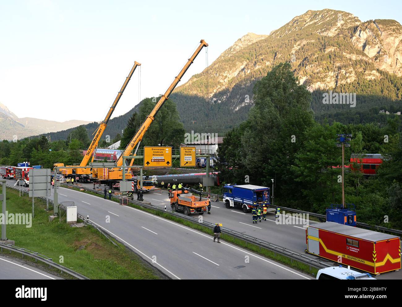 garmisch-partenkirchen-germany-04th-june-2022-emergency-and-rescue