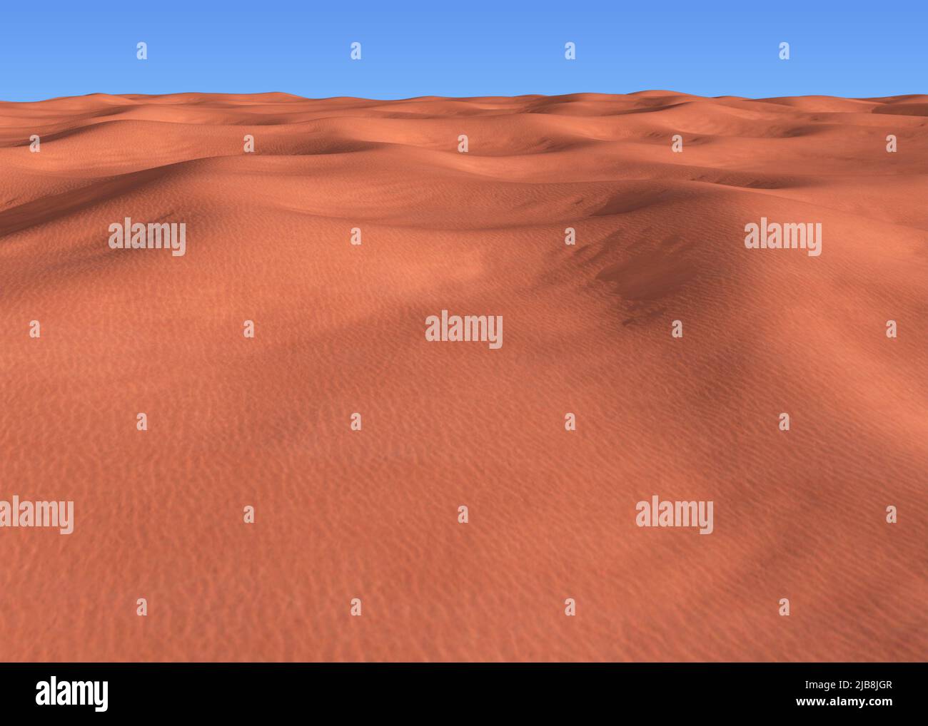 Empty Desert Background