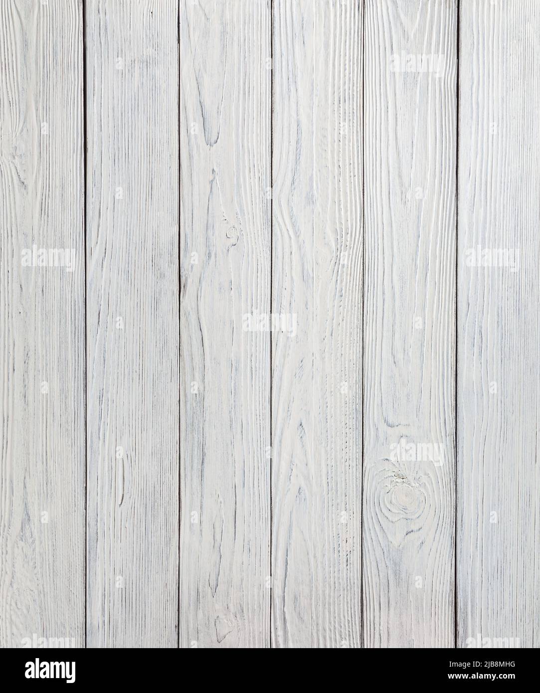 White wooden background. Kitchen table Stock Photo