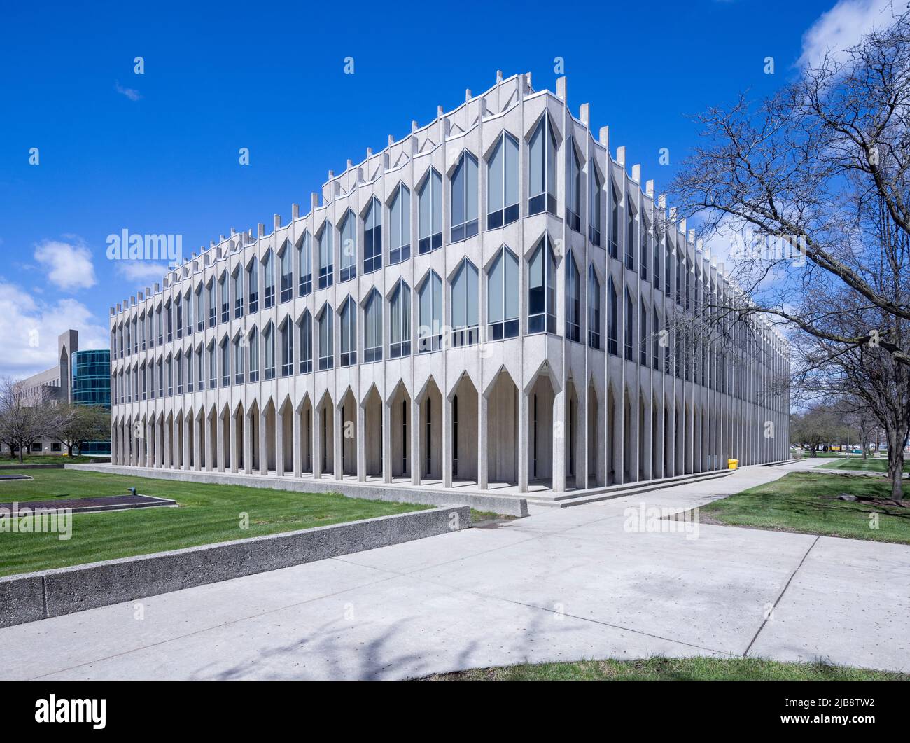 Wayne State University College of Education, Detroit, Michigan, USA Stock Photo