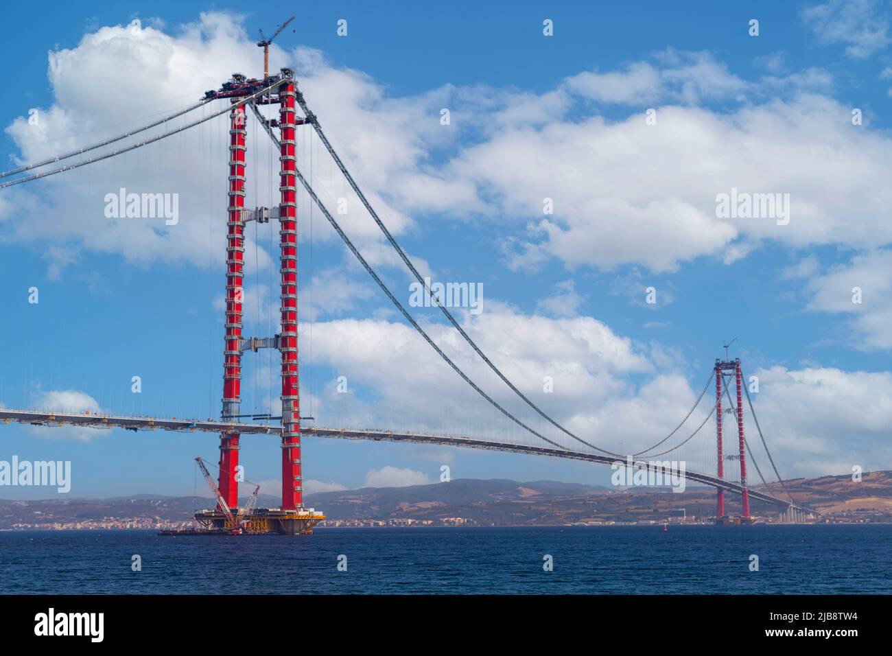 new bridge connecting two continents 1915 canakkale bridge (dardanelles 