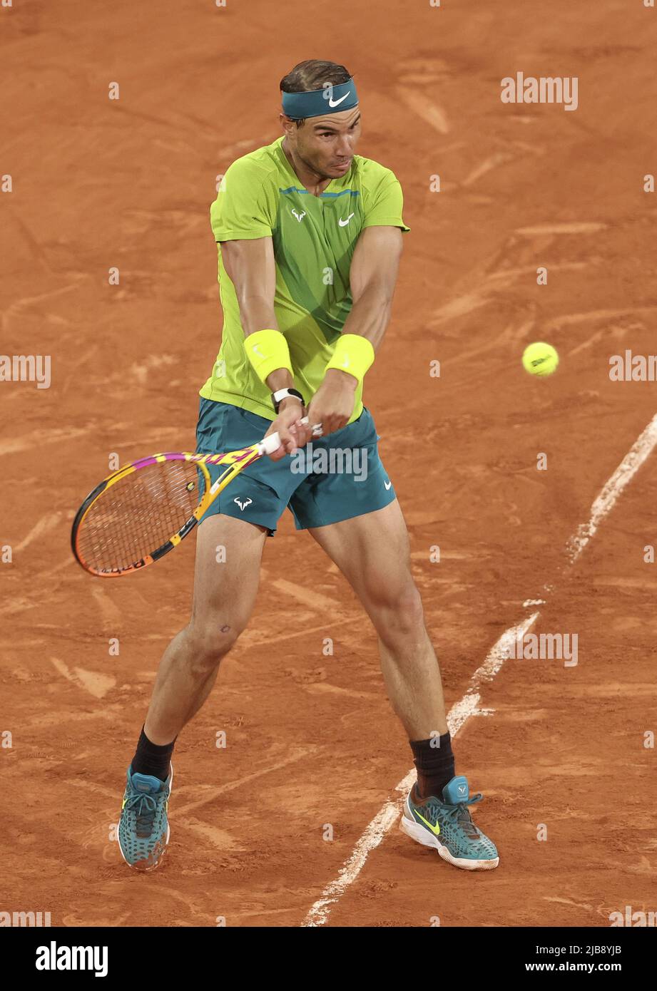 Paris, France. 03rd June, 2022. June 3, 2022, Rome, France: Rafael Nadal of  Spain during day 13 of Roland-Garros 2022, French Open 2022, second Grand  Slam tennis tournament of the season on