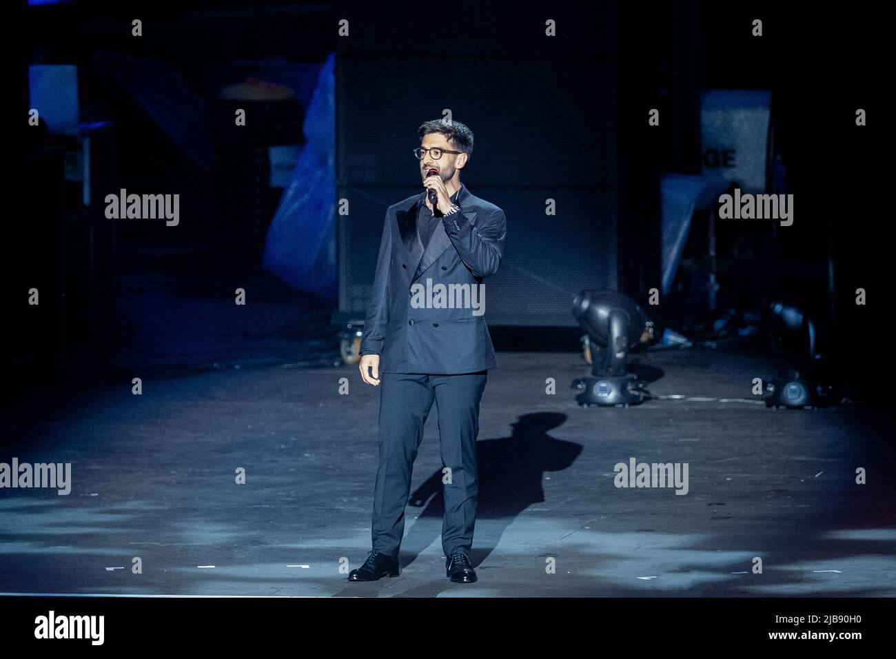 Arena Di Verona Verona Italy June 03 2022 Piero Barone Il Volo