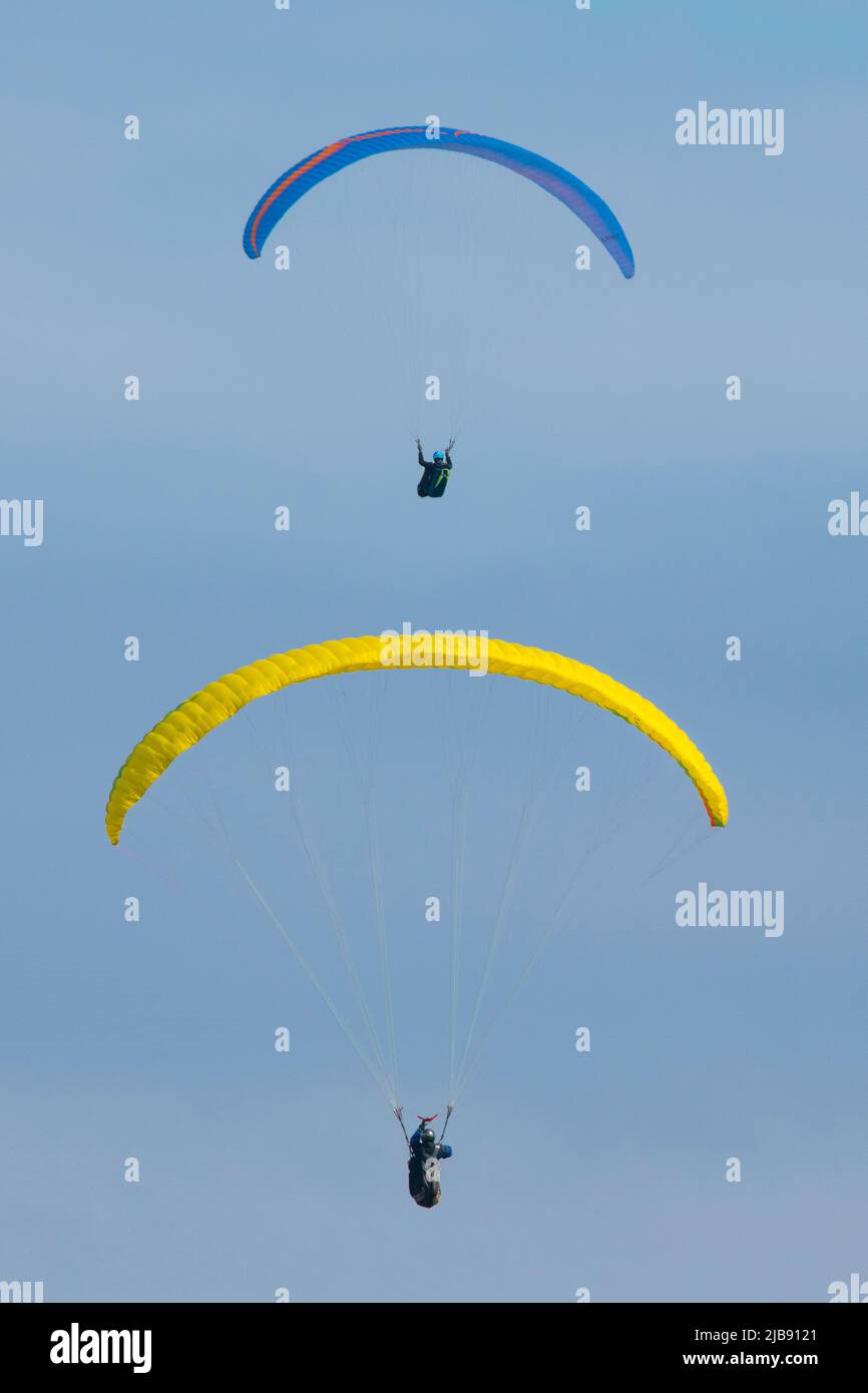 Paraglider Stock Photo