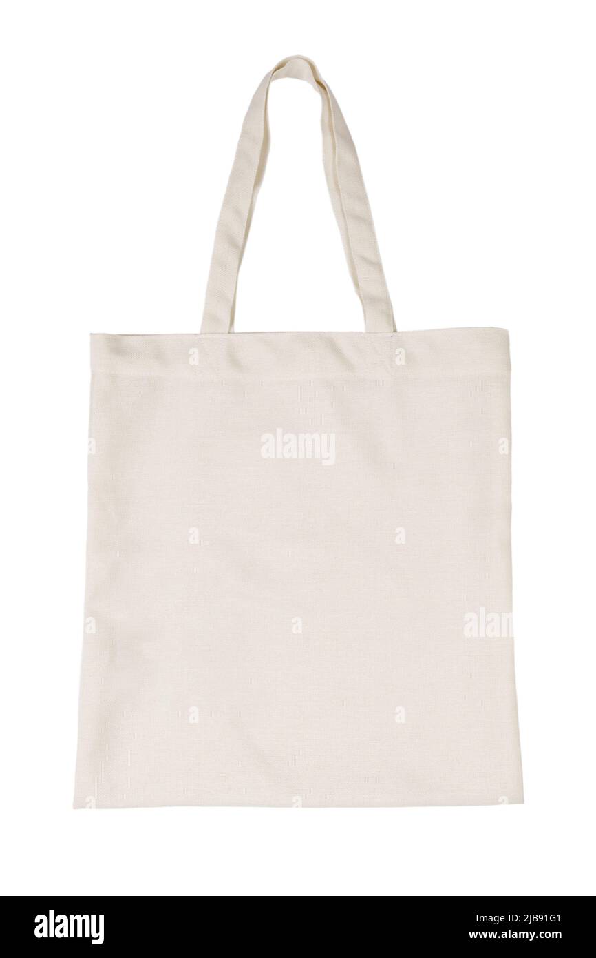 Tote bag canvas fabric cloth shopping sack mockup blank template
