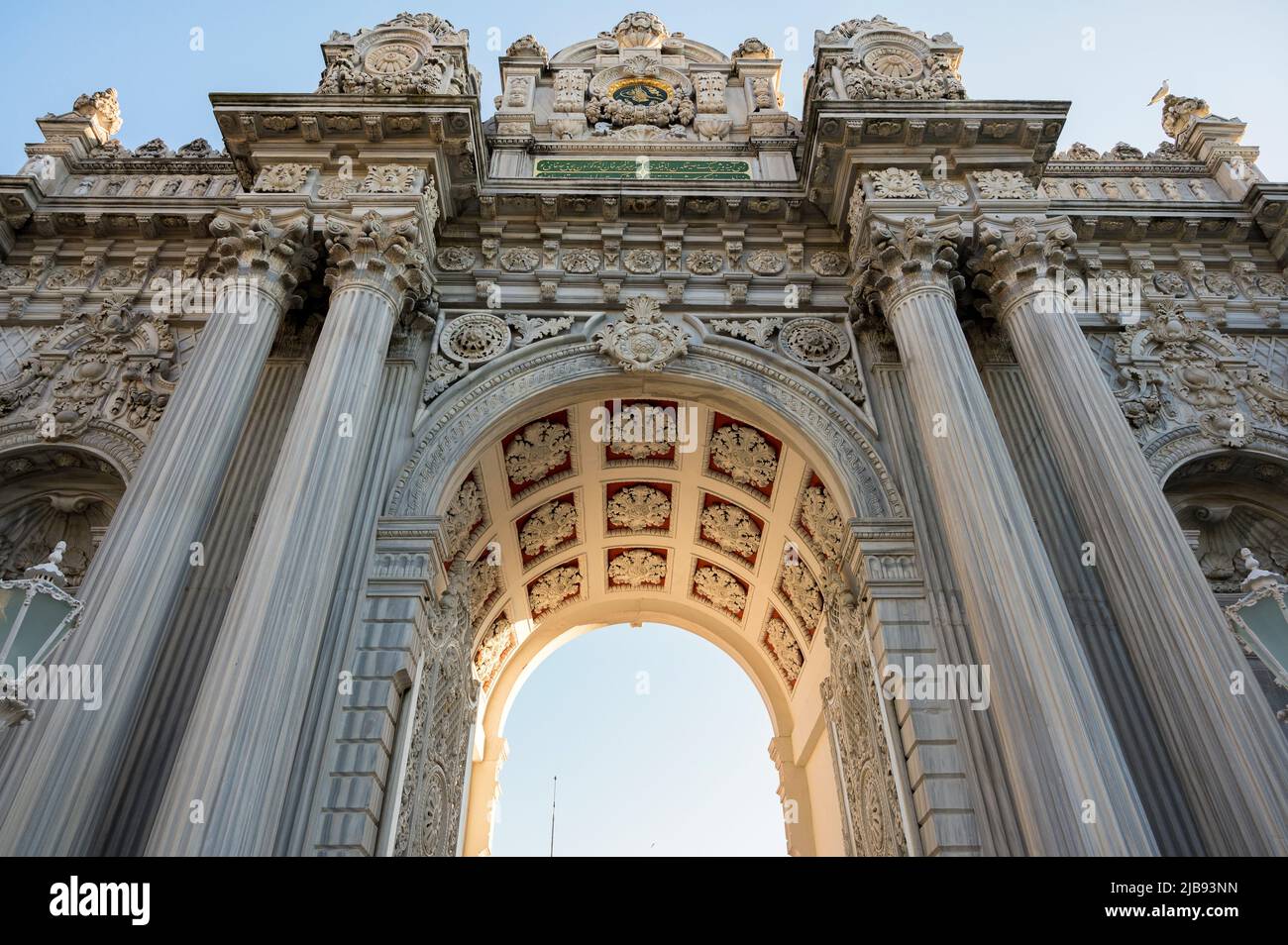 Treasury gate dolmabahce palace hi-res stock photography and images - Alamy