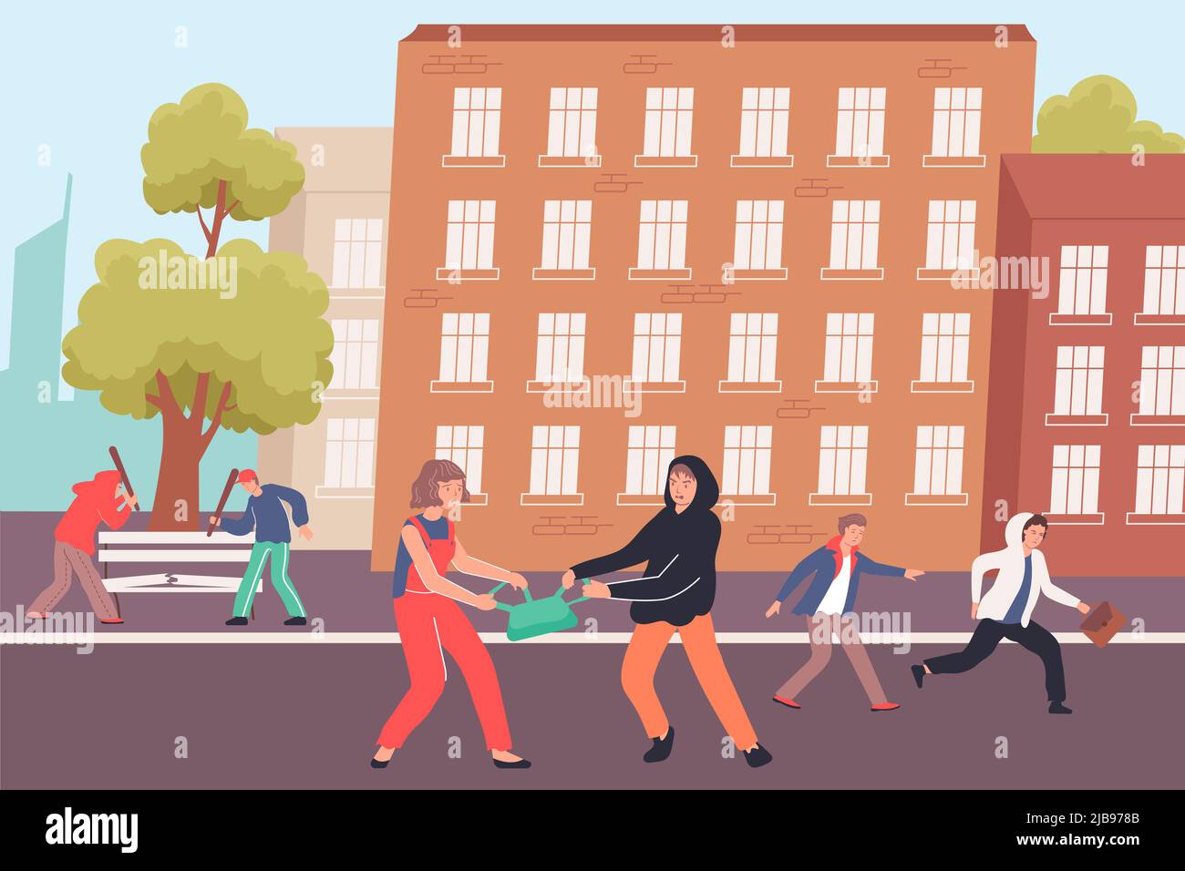 Vector Hooligans Hooligans vector vectors hi-res stock photography and images - Alamy