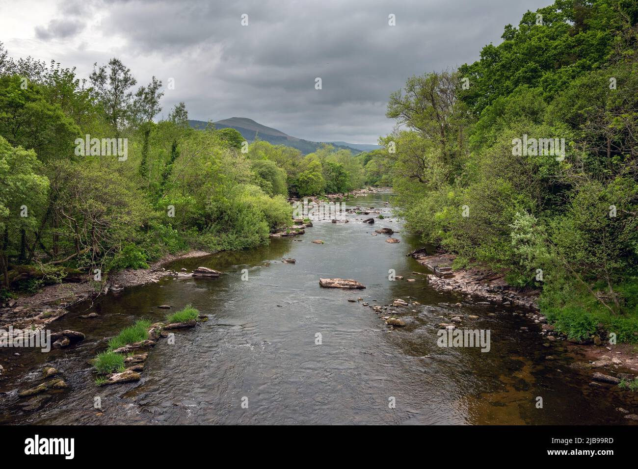 Usk river llangynidr hi-res stock photography and images - Alamy