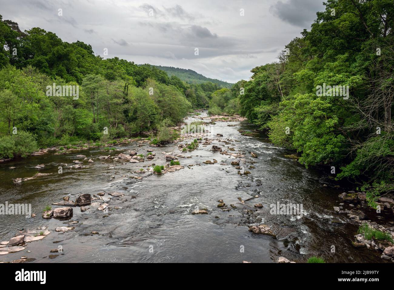 Usk river llangynidr hi-res stock photography and images - Alamy