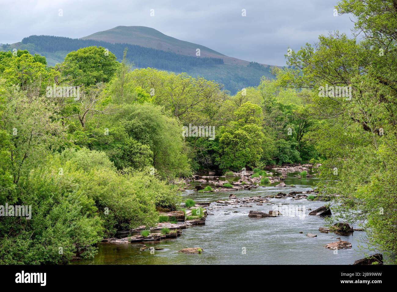 Usk river llangynidr hi-res stock photography and images - Alamy