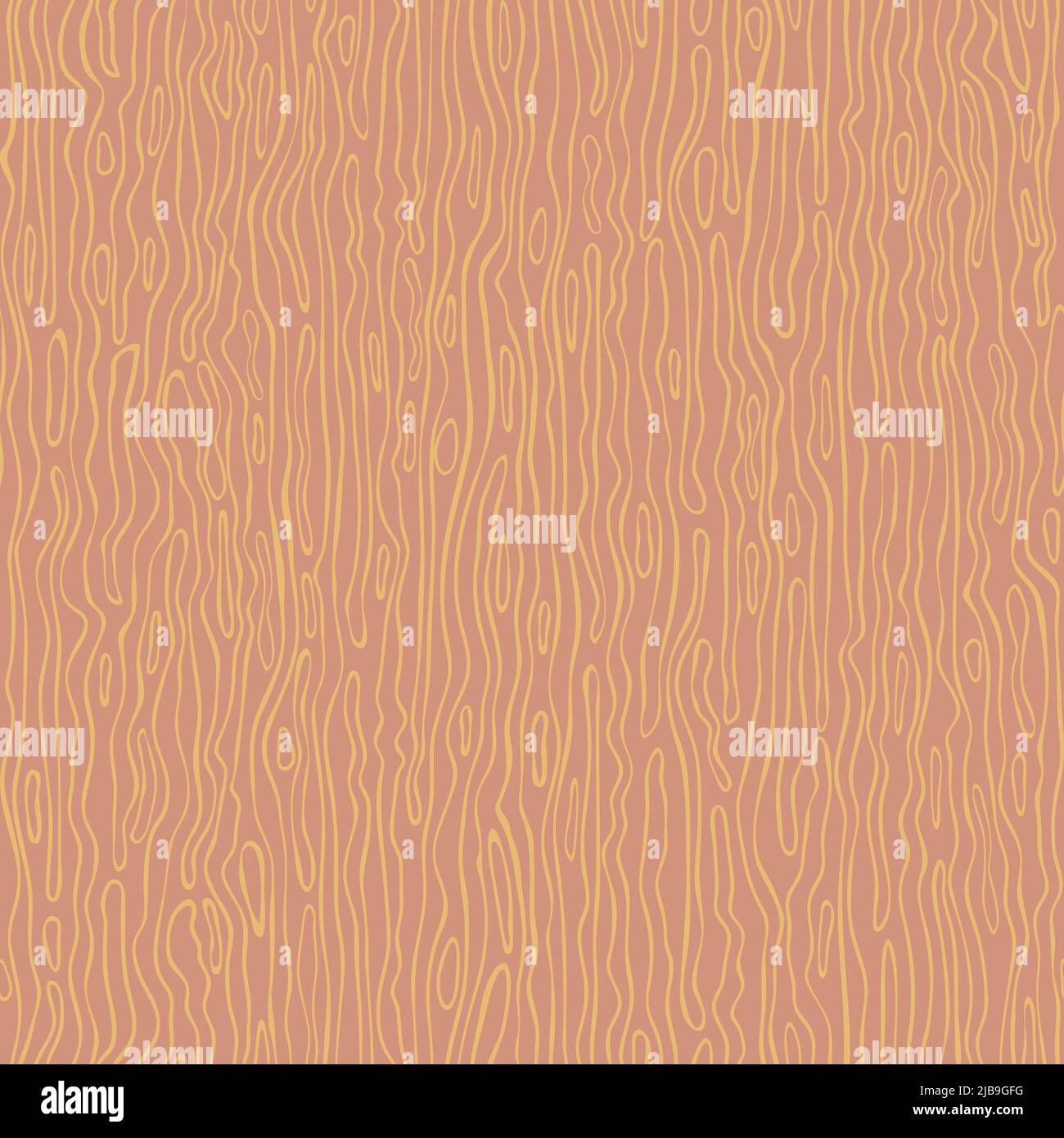 Seamless vector pattern with curved line texture on light brown ...