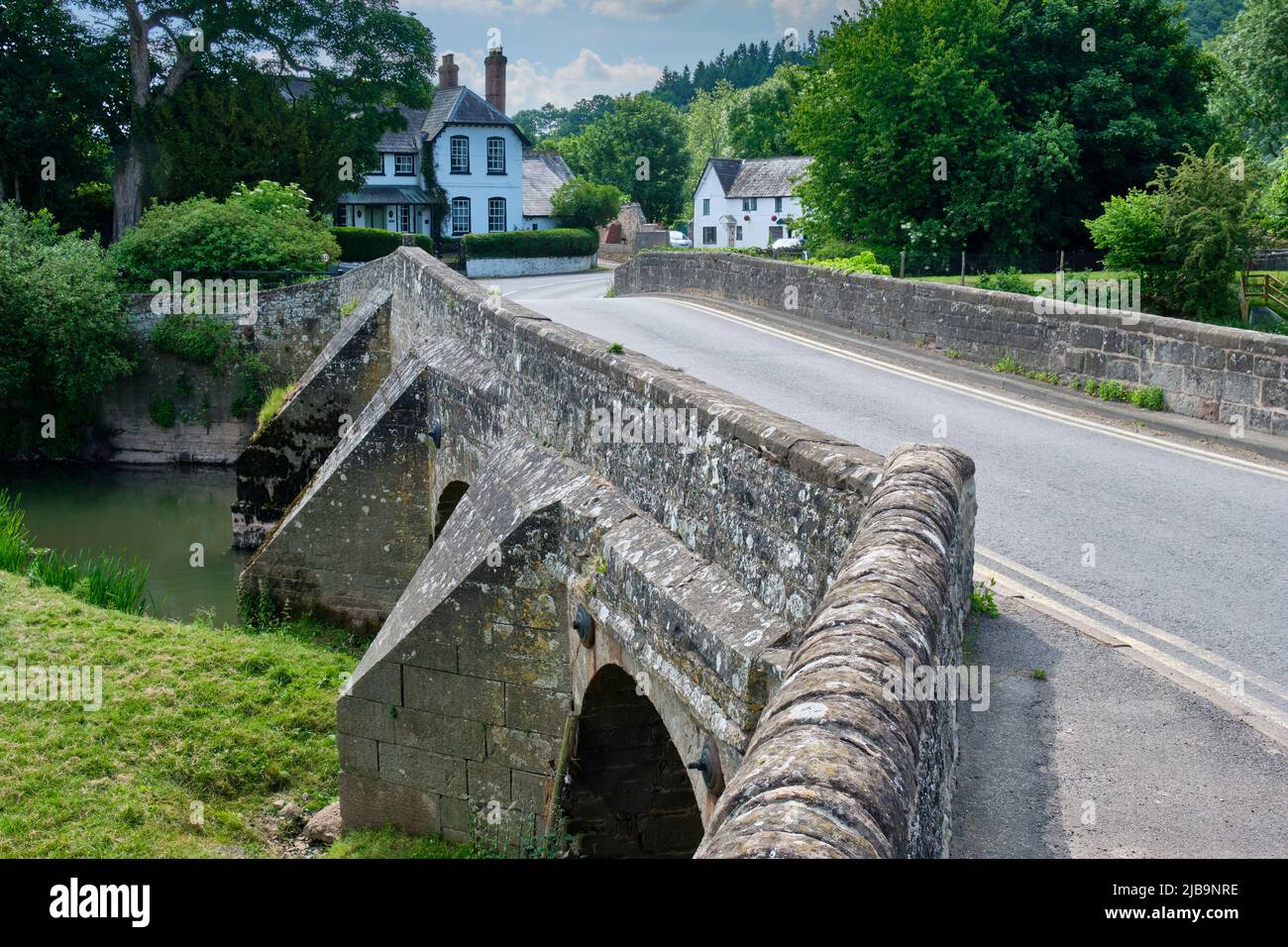 Mordiford Bridge, Mordiford, Herefordshire Stock Photo