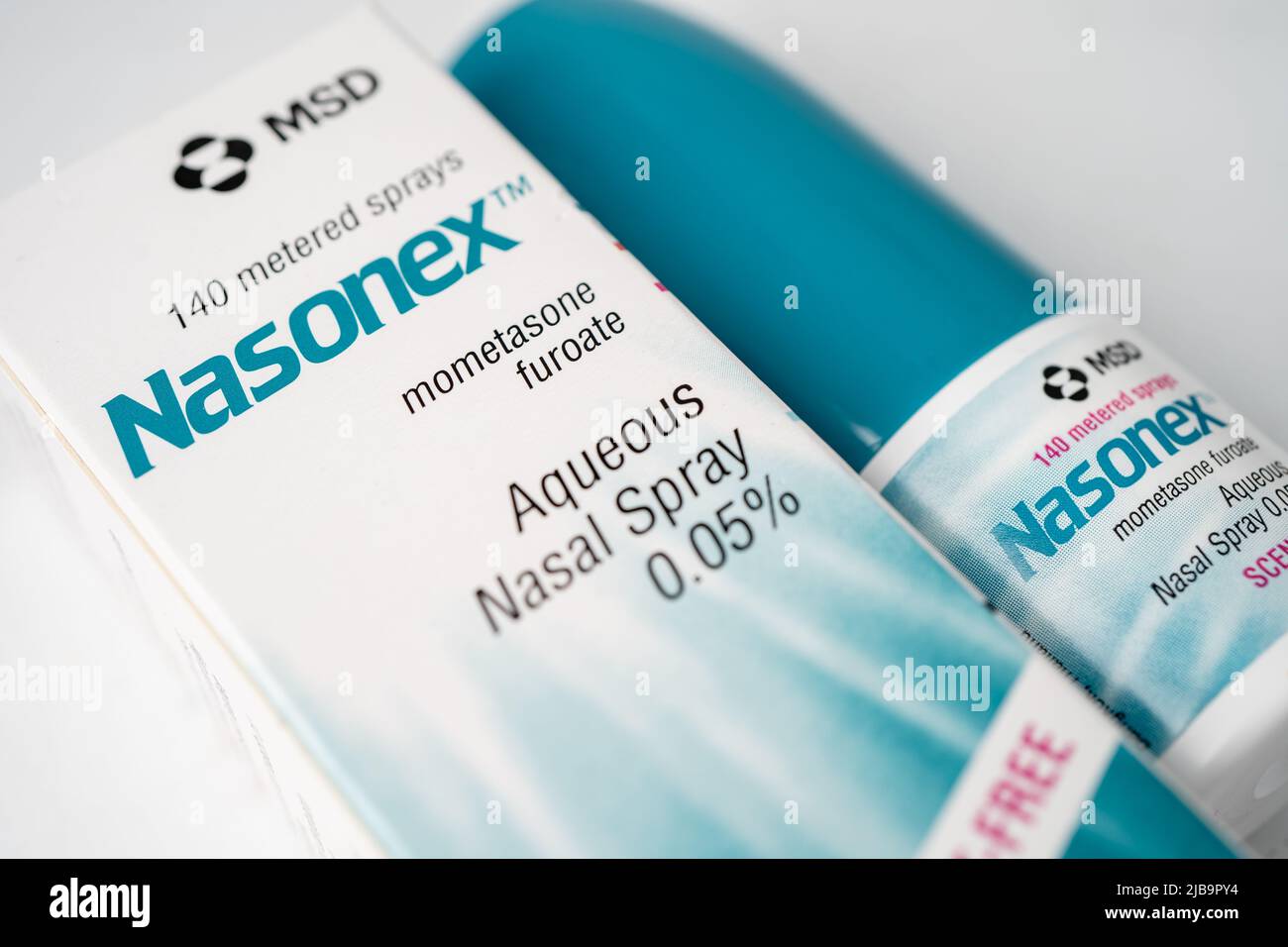 Nasonex hi-res stock photography and images - Alamy