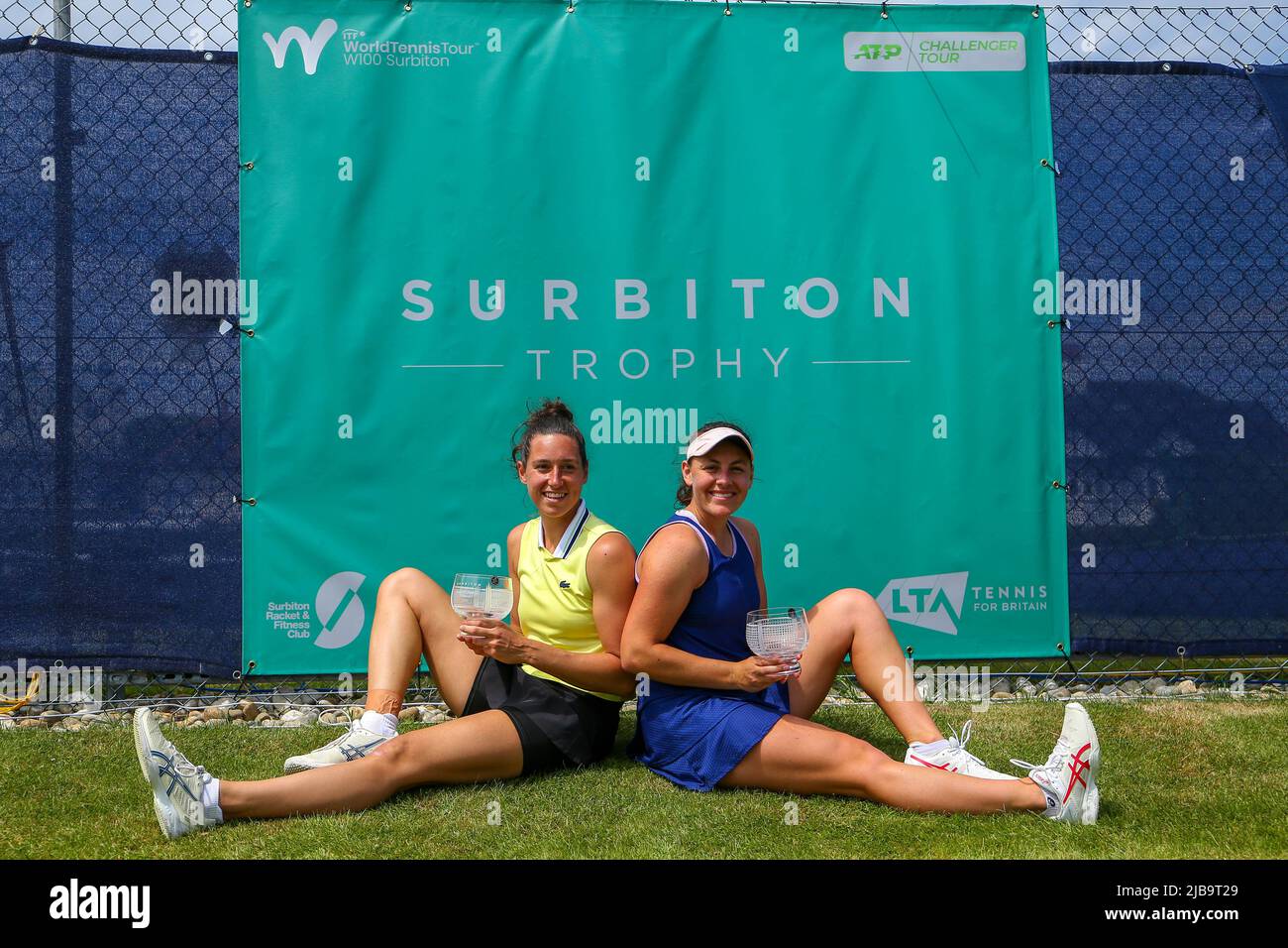 4th June 2022; Surbiton Racket & Fitness Club, Surbiton, London