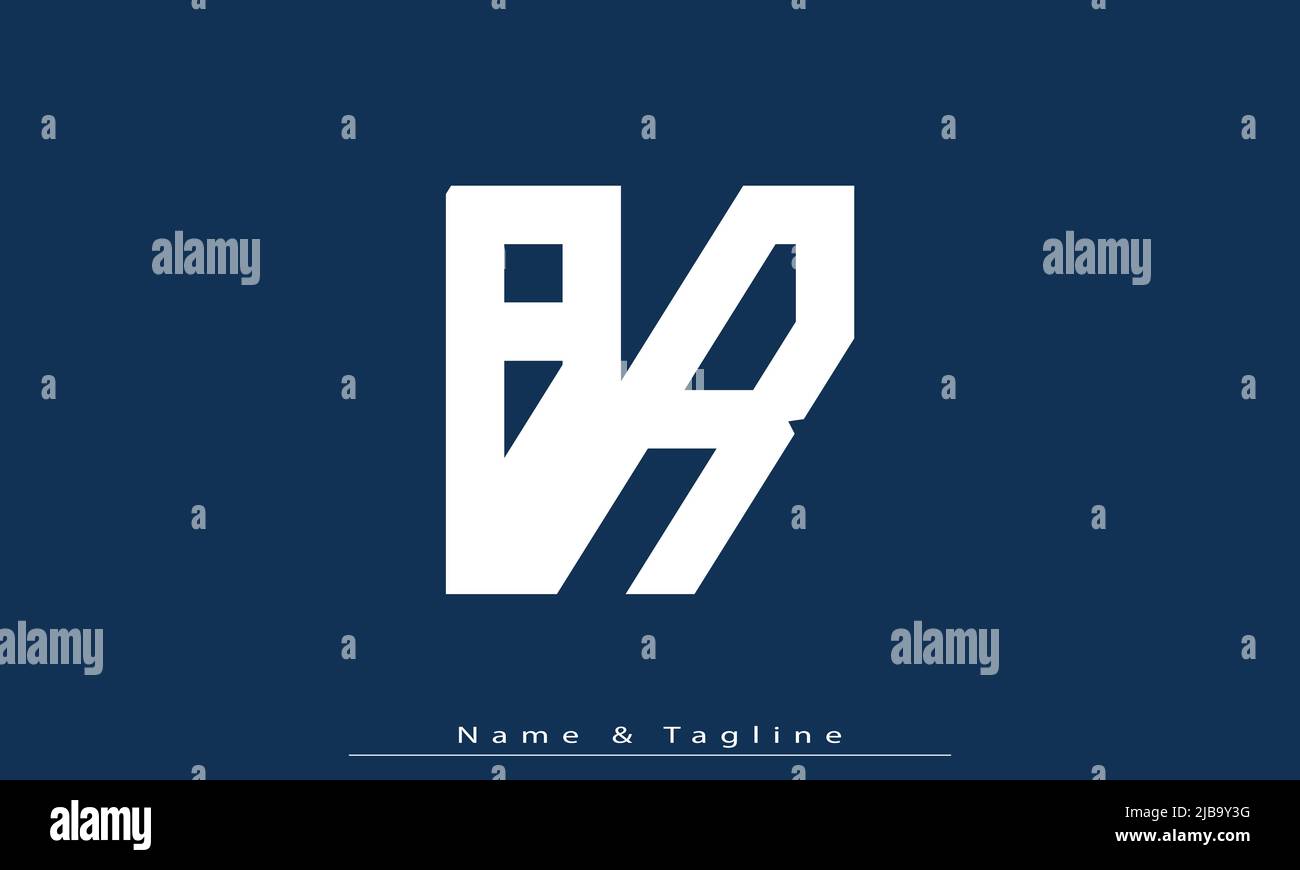 Alphabet letters Initials Monogram logo BR, RB Stock Vector Image & Art ...