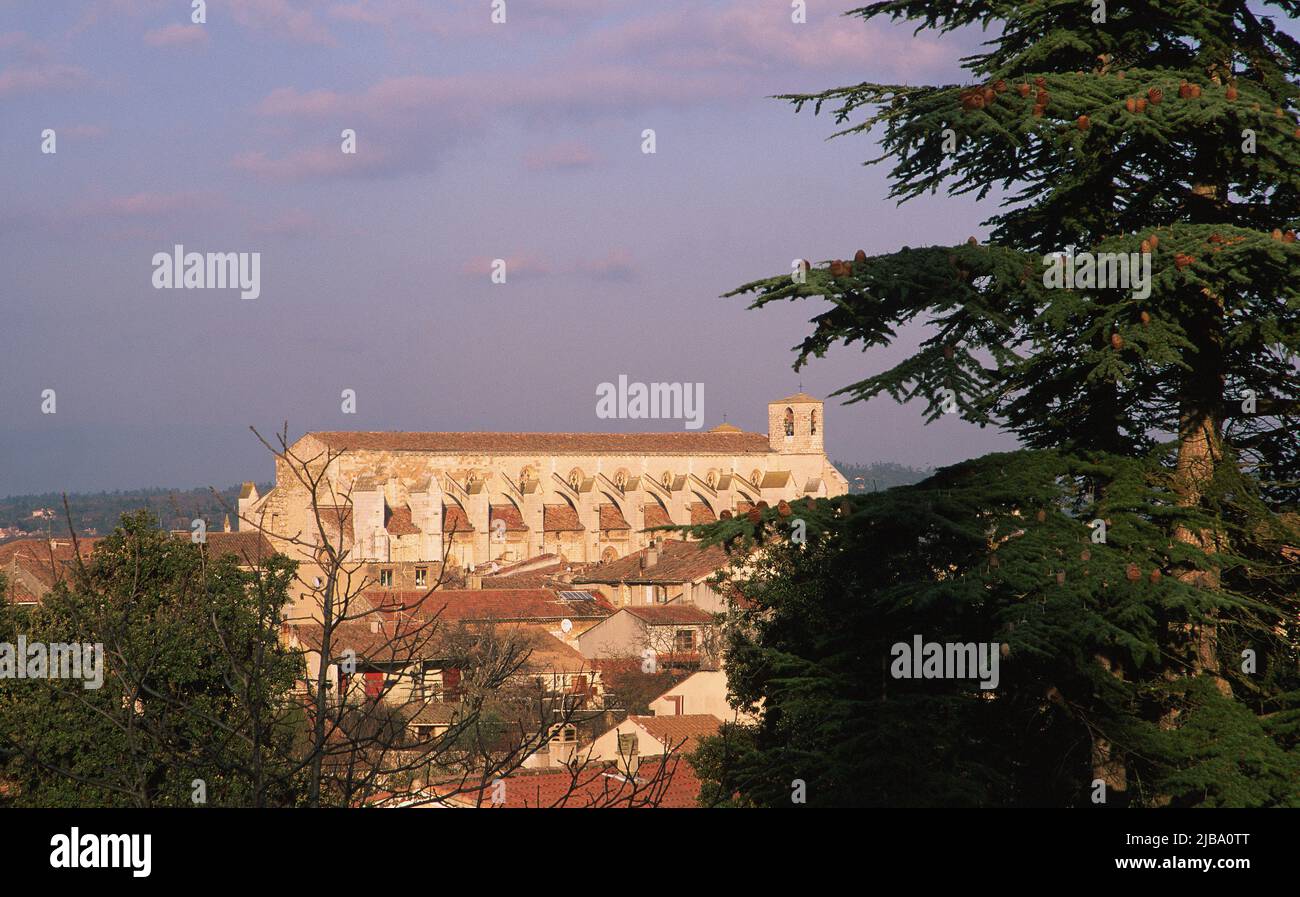Basilica of St Maximin la Ste Baume in the Var Stock Photo Alamy