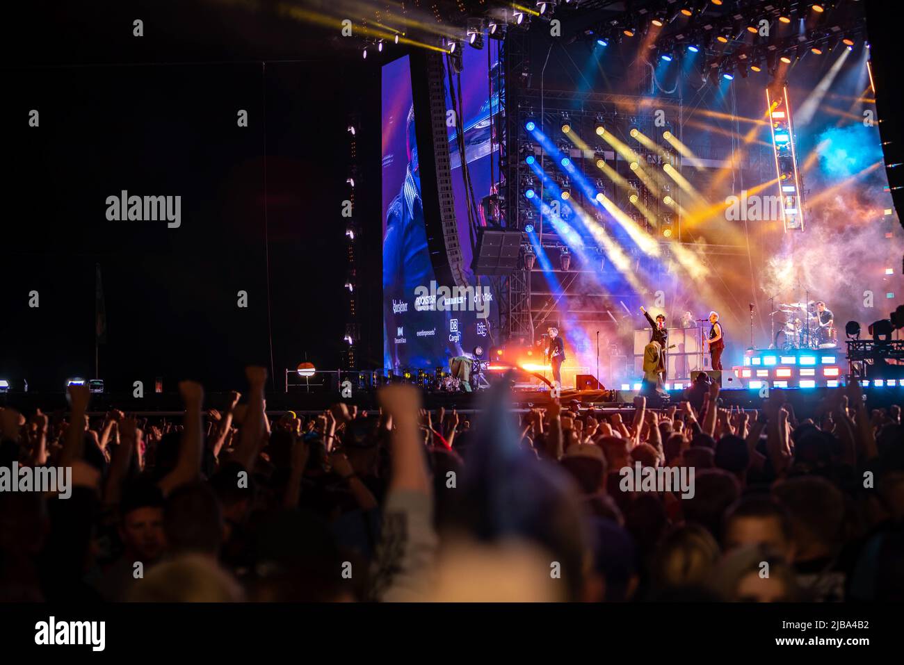 June 3, 2022, Nuerburg, RhinelandPalatine, Germany Green Day on the