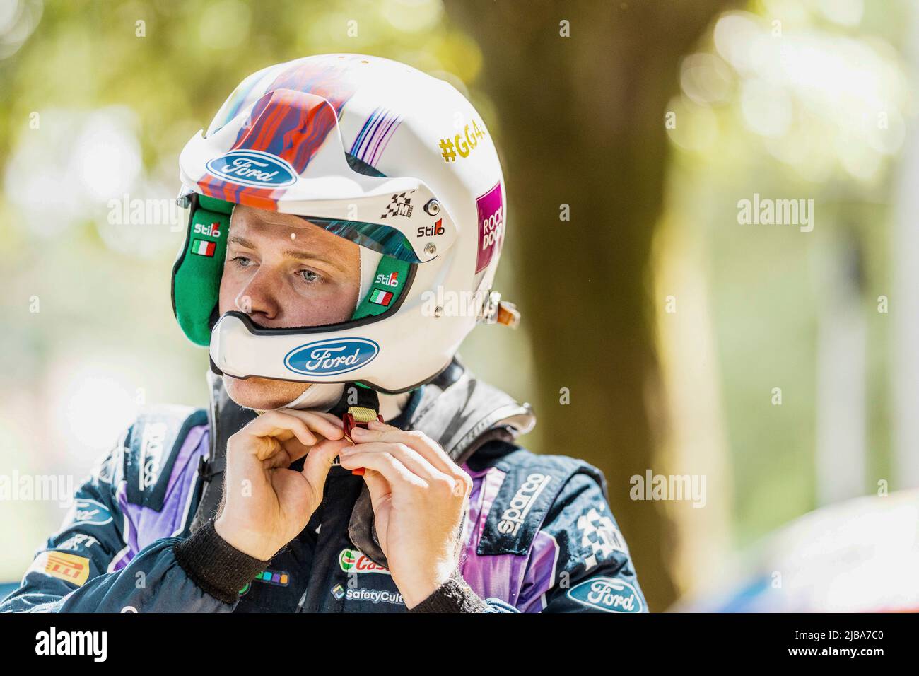 GREENSMITH Gus (gbr), M-Sport Ford World Rally Team, Ford Puma Rally1,  portrait during the Rally Italia Sardegna 2022, 5th round of the 2022 WRC  World Rally Car Championship, from June 2 to