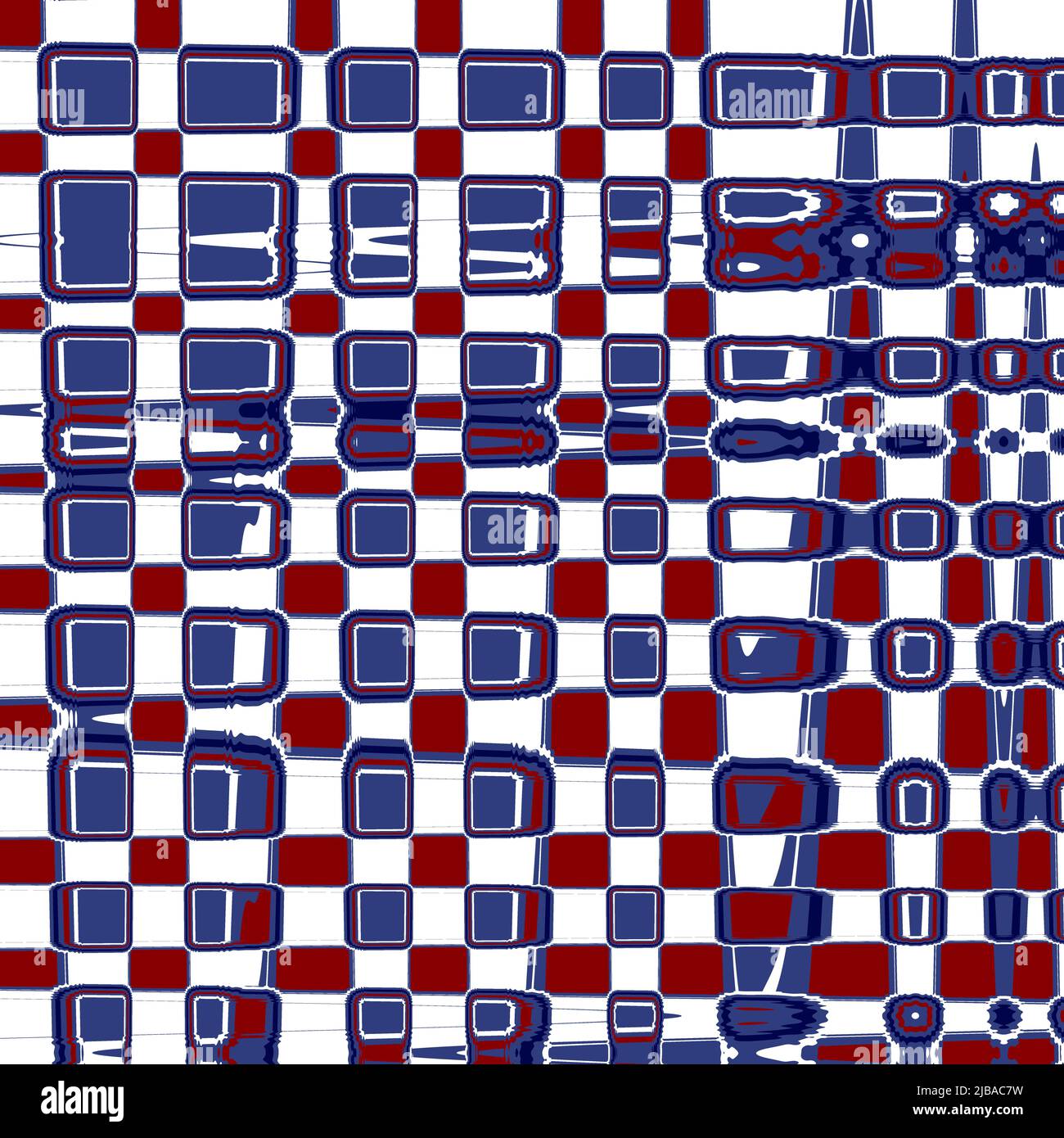 Abstract and contemporary digital art square design Stock Photo Alamy