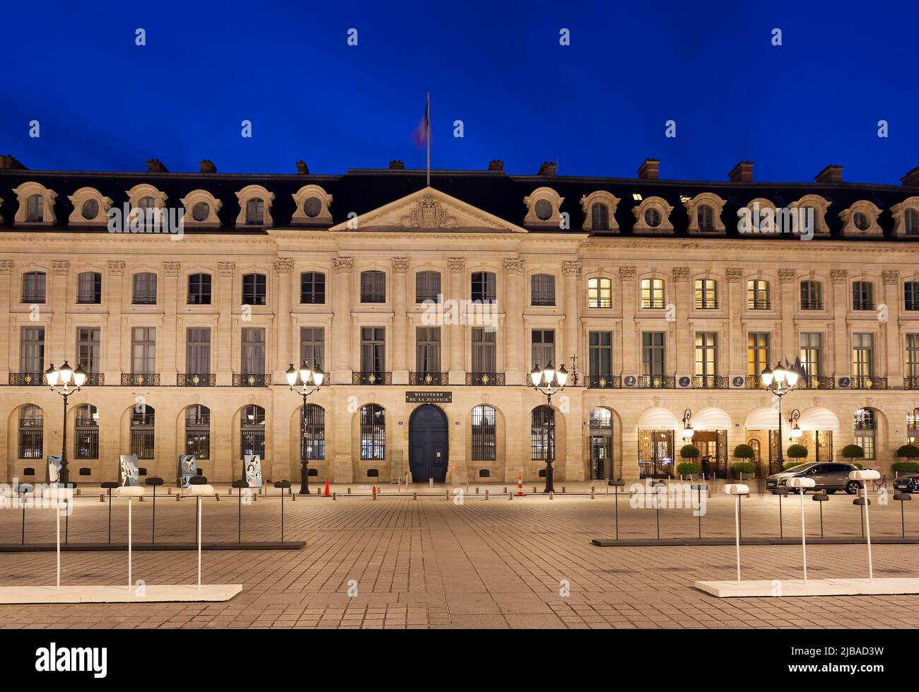 Vendome square, Paris, France Stock Photo