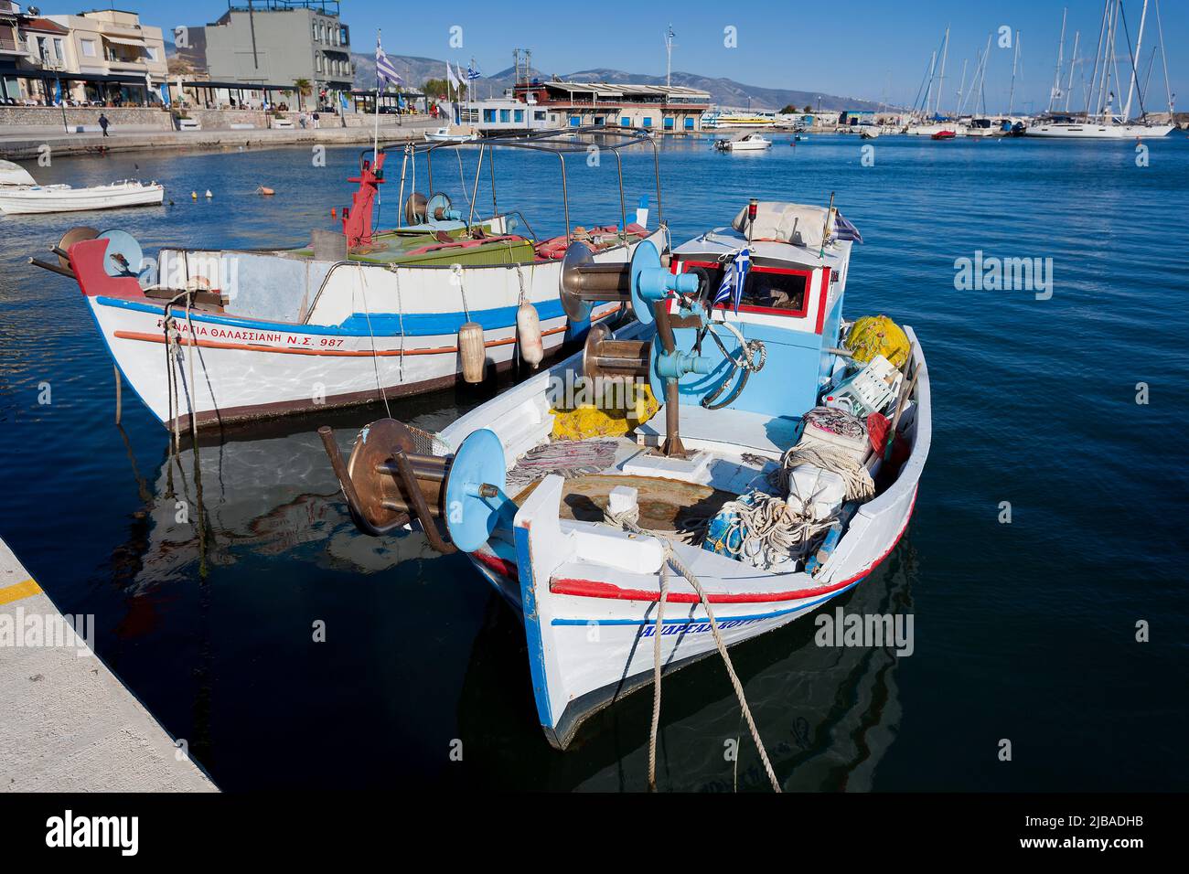 Marina, Piraeus, Athens, Greece Stock Photo
