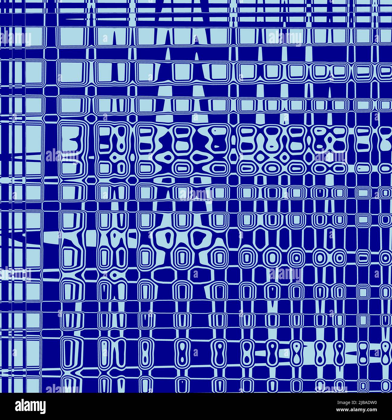 Abstract and contemporary digital art square design Stock Photo Alamy