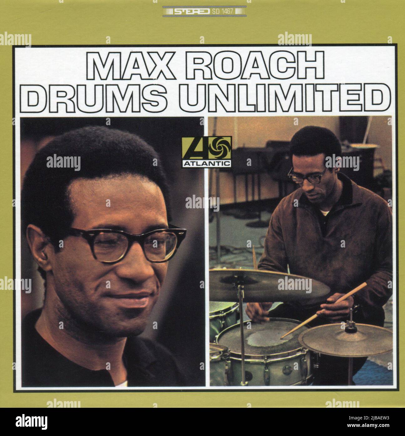 CD: Max Roach  DRUMS UNLIMITED (WPCR-25113) Promo, Released: 22 november 2006. Stock Photo