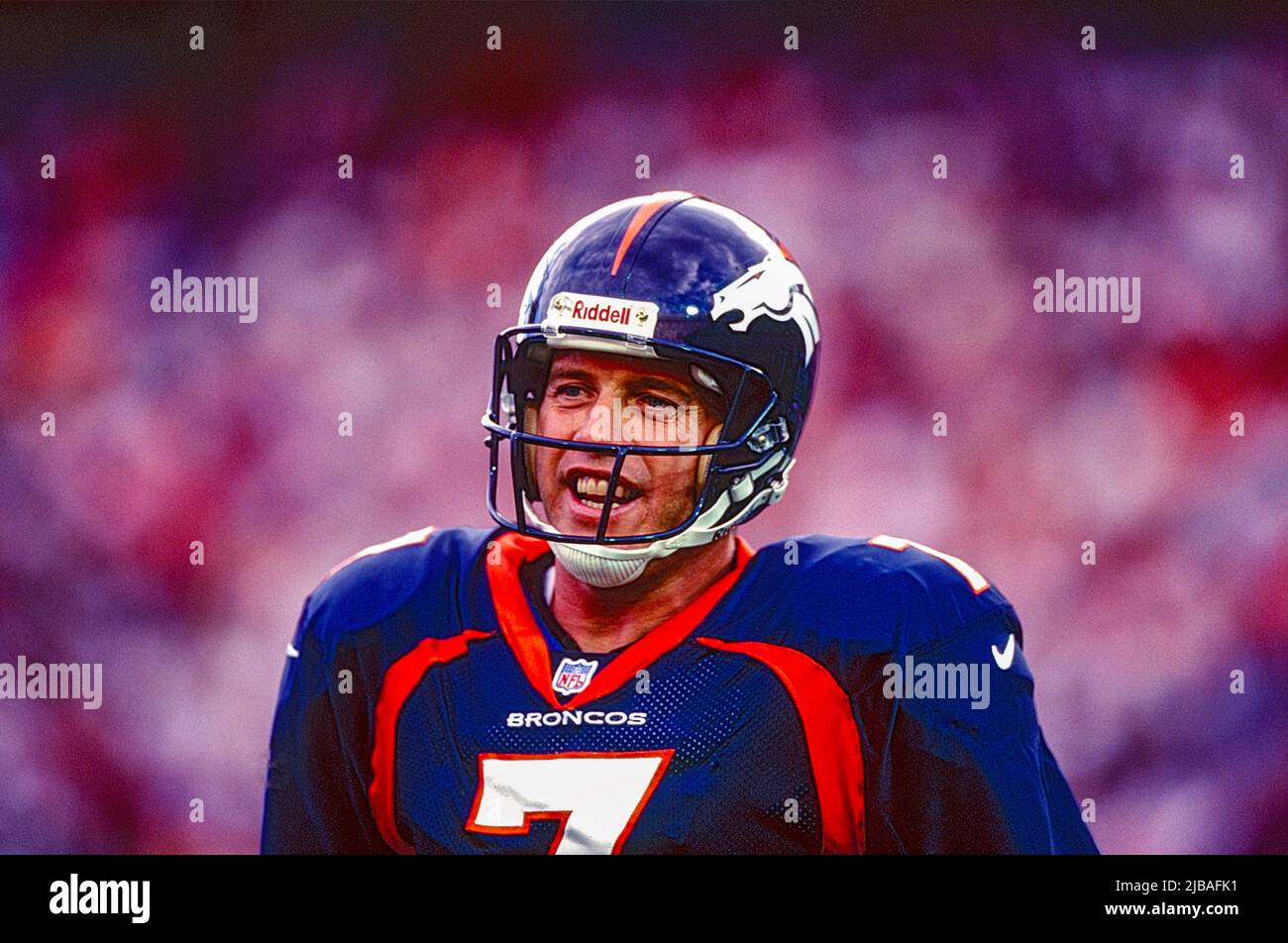 John Elway, Denver Broncos quarterback in 1997 Stock Photo - Alamy