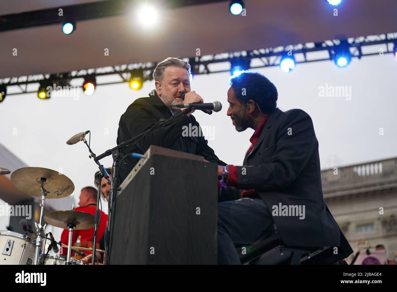 Guy Garvey of Elbow performs during the Platinum Party at the Palace