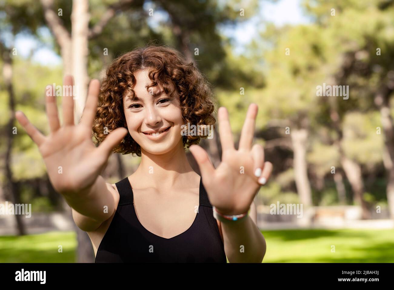 Woman In White Bra Looking On Her Armpit Stock Photo, Picture and Royalty  Free Image. Image 36828402.