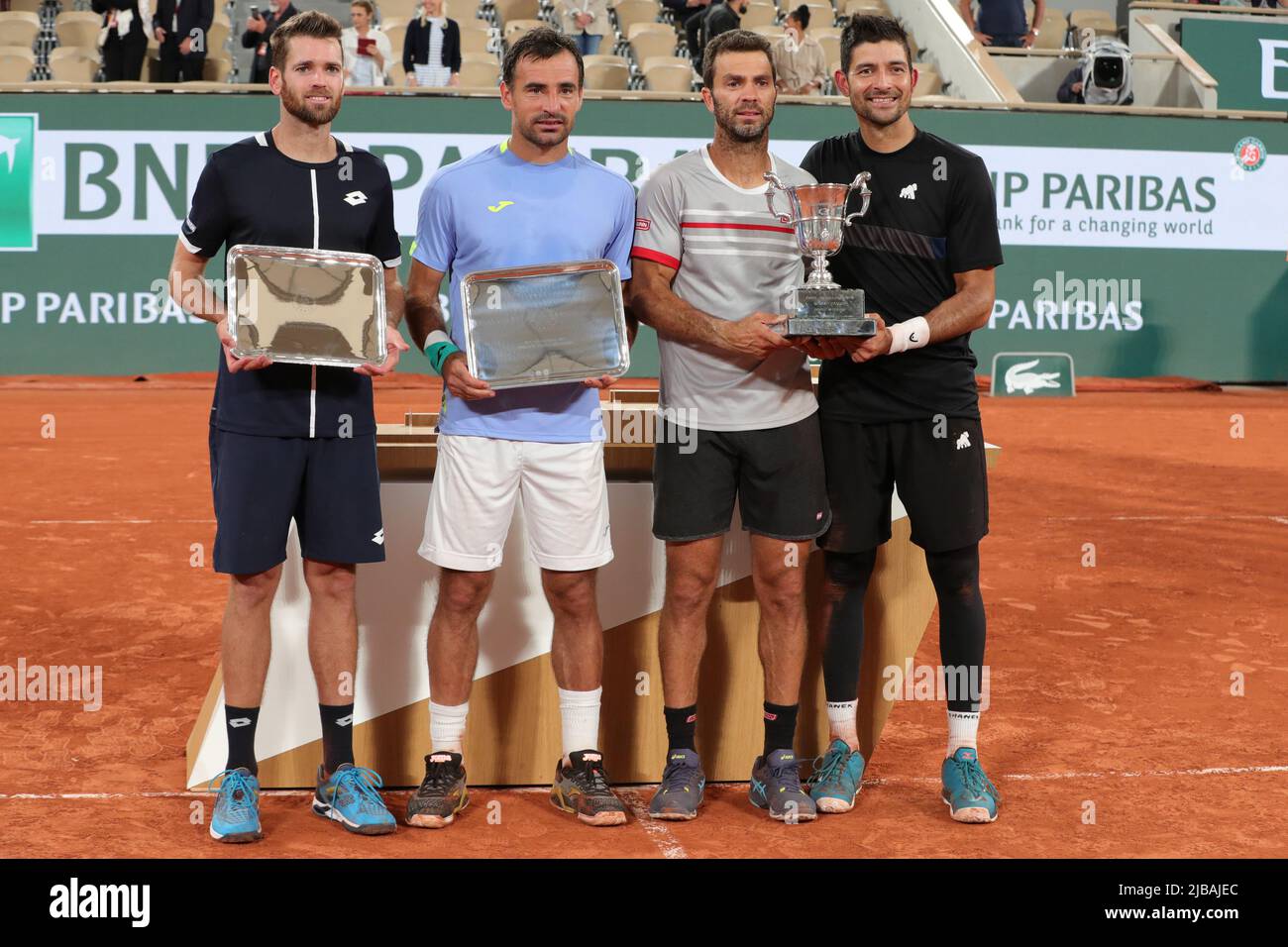4th June 2022; Roland Garros, Paris, France: French Open Tennis ...