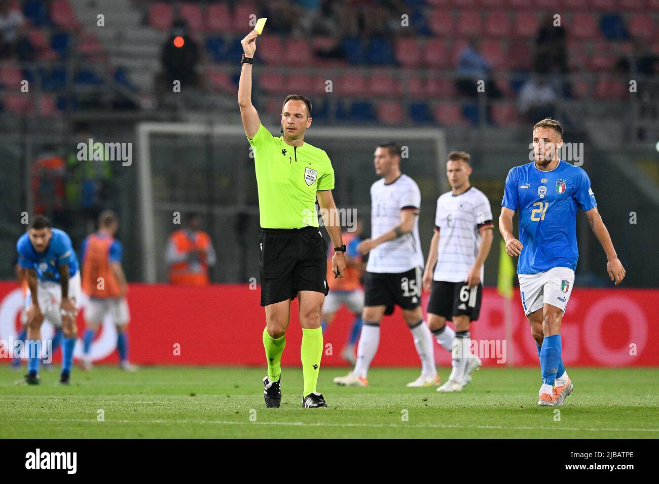 4th June 2022; Renato Dall'Ara Stadium, Bologna, Italia; Uefa Nations