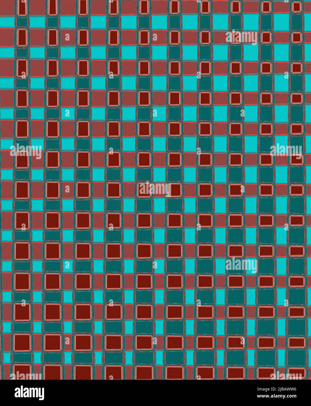 Abstract and contemporary digital art square design Stock Photo Alamy