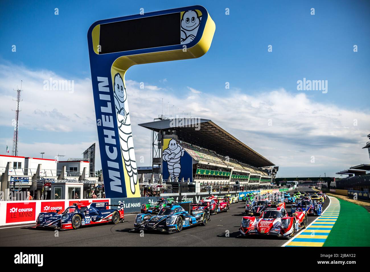 ORECA family picture during the Test Day of the 2022 24 Hours of Le
