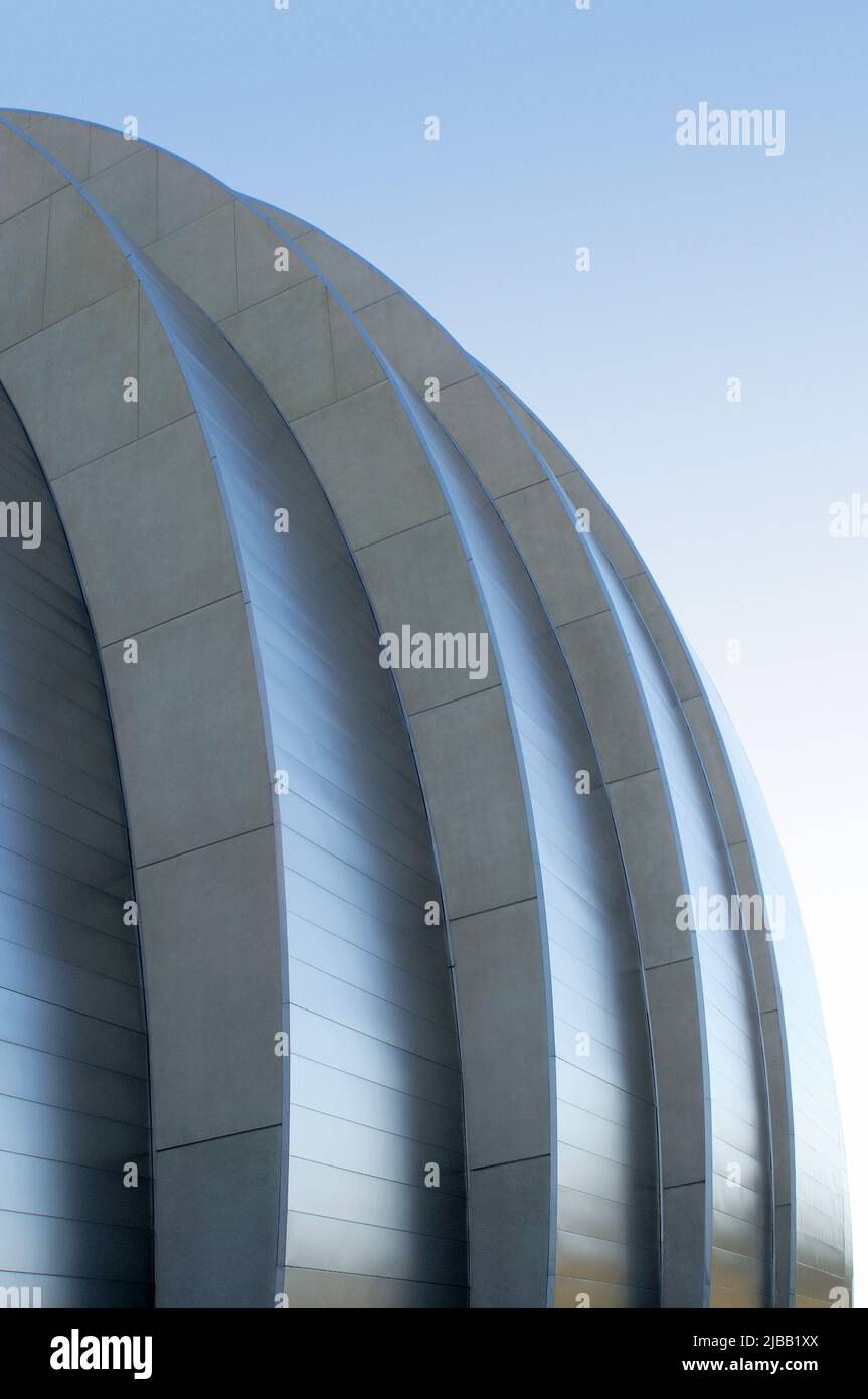 The Kauffman Center for the Performing Arts in Kansas City, MO, USA Stock Photo