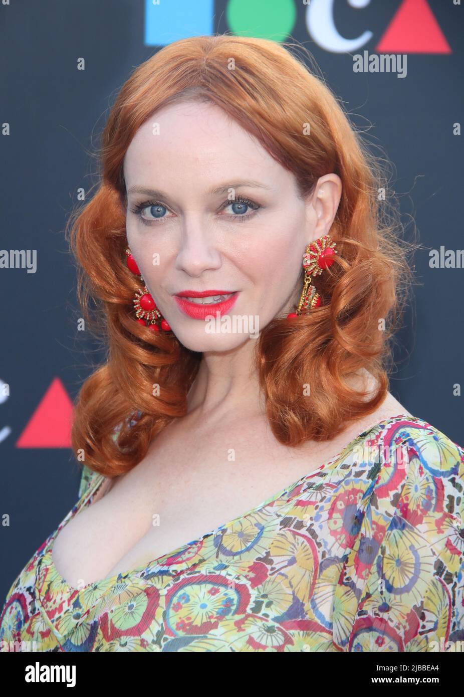 Christina Hendricks arrives at The MOCA Gala 2022 held at The Geffen ...