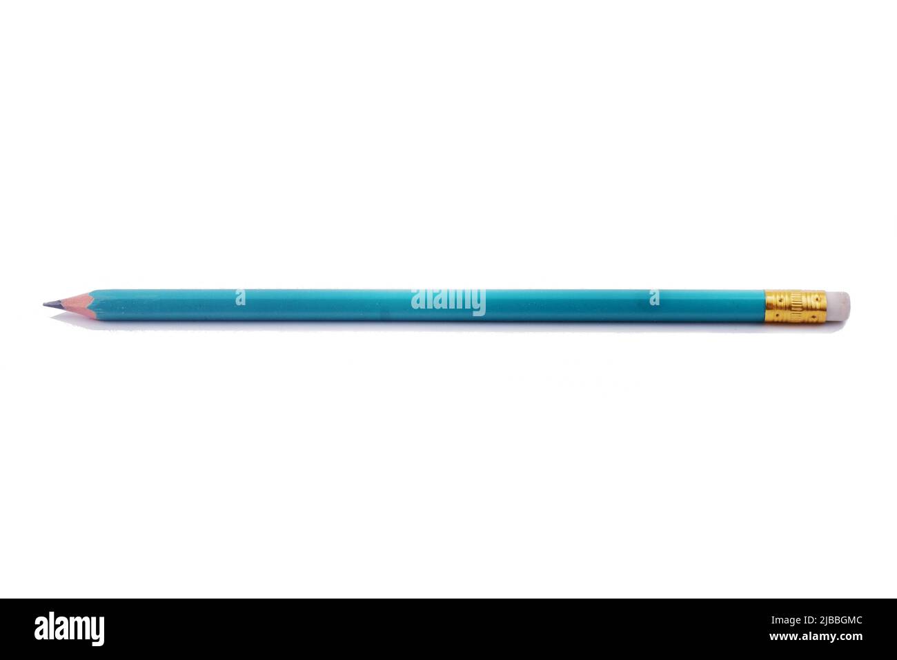 black lead pencil lies isolated on a white background Stock Photo Alamy