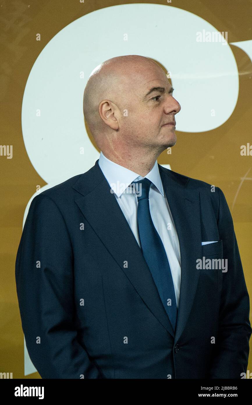 CASABLANCA, MOROCCO MAY 30 President of FIFA Gianni Infantino during