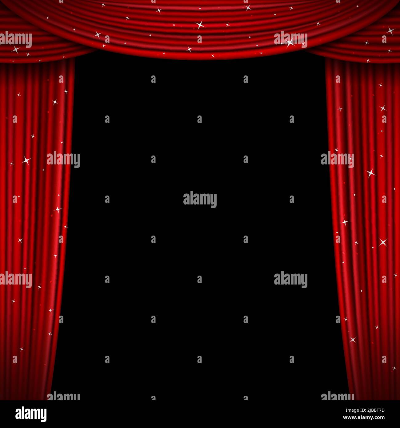 THEATER/STAGE Red-V Vintage Classic Velvet Curtain Drape 12ft H Sound Proof 