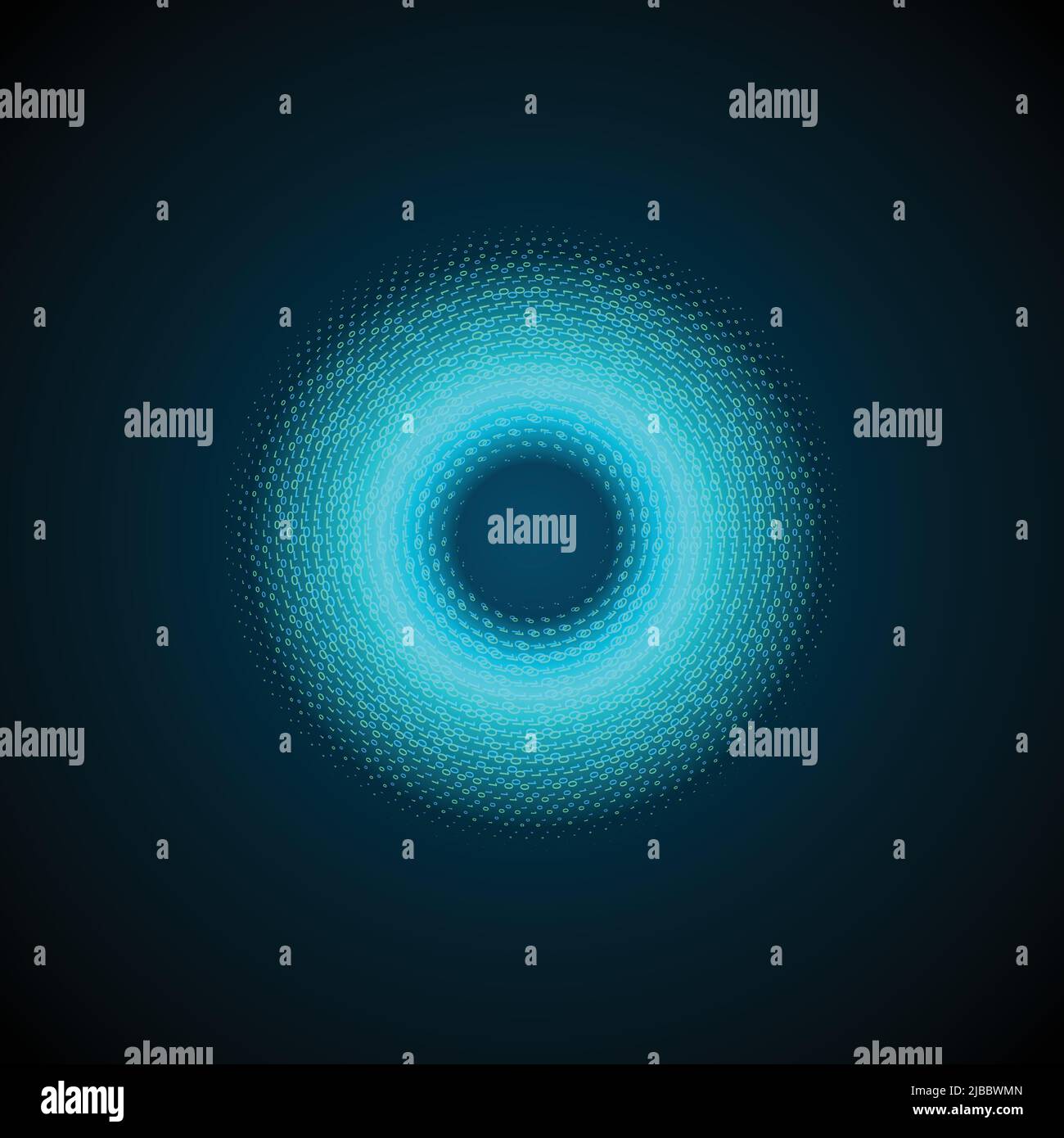 Digital illustration eye scan Stock Vector Images - Alamy
