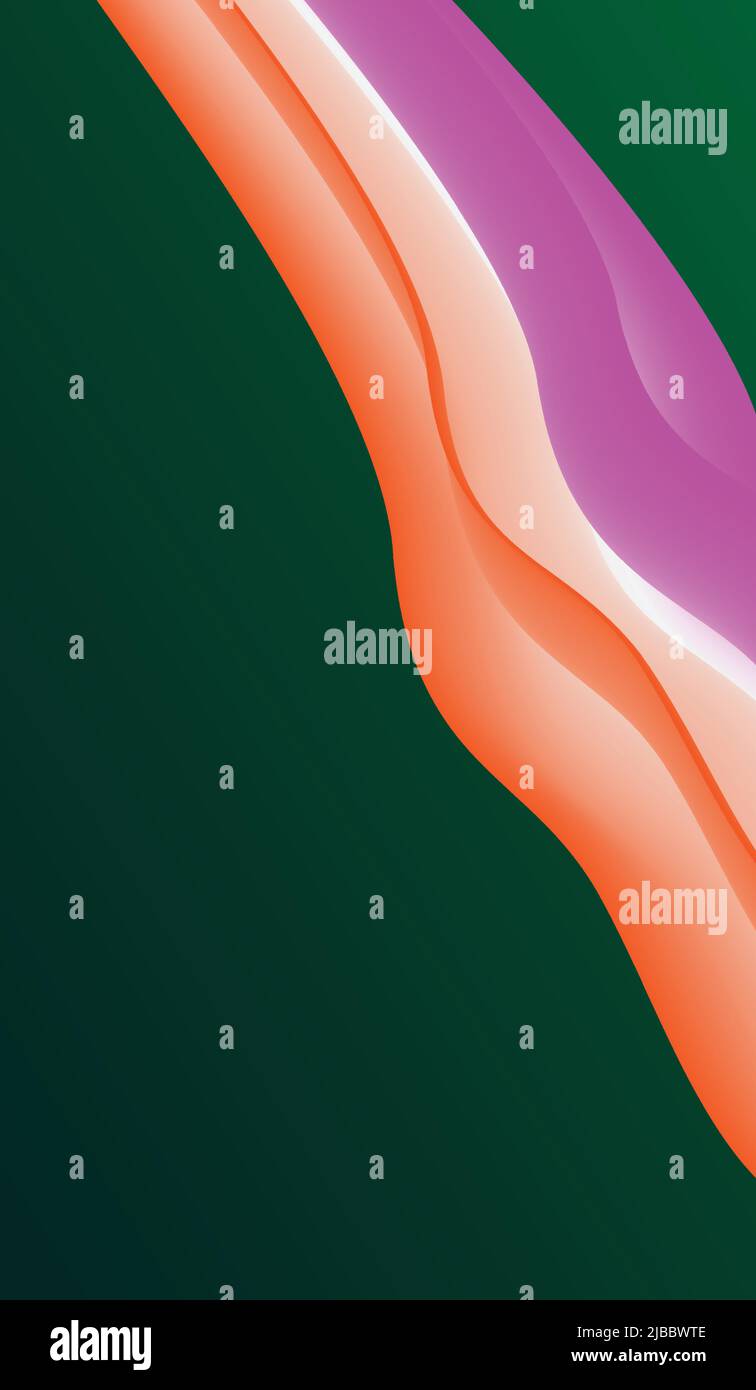 Spiral Fluid artwork design illustration background wallpapar Stock Vector