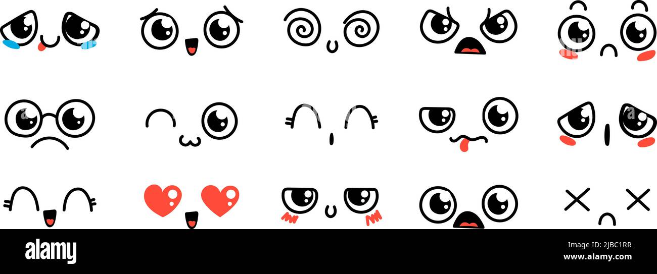 Emoticon Line, Eye, Drawing, Face, Cartoon, Doodle, Smile, Mouth