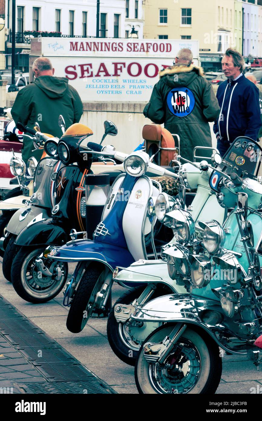 Scooters in margate hi-res stock photography and images - Alamy
