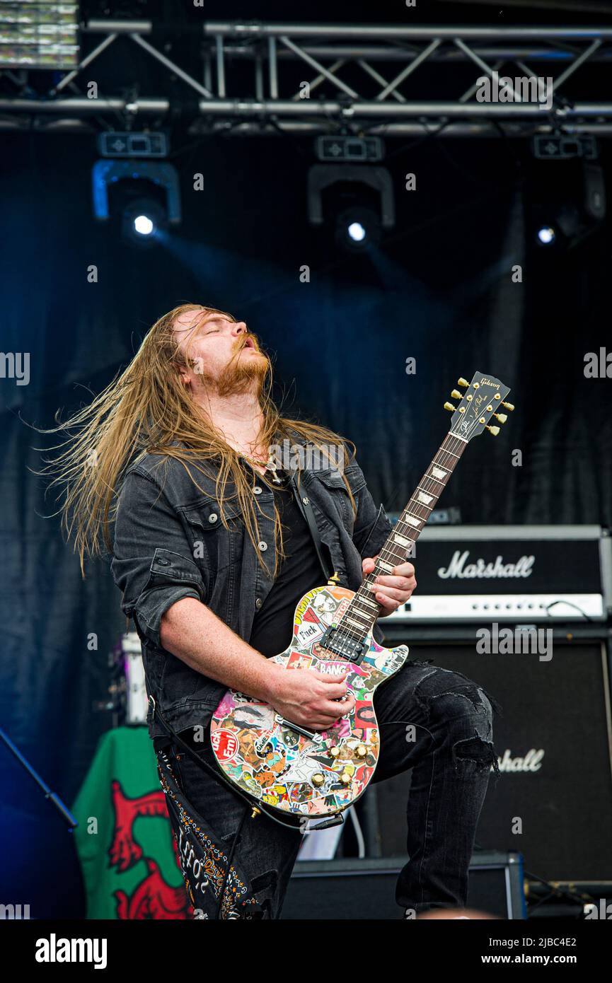 Call Of The Wild Festival, Lincoln, UK, May 22nd 2022 The L.A. Maybe debut UK festival ( The L.A. Maybe, a 5-piece rock n' roll band  from the southern heat of the Carolinas) Credit: Paul Saripo/Alamy Live News Stock Photo