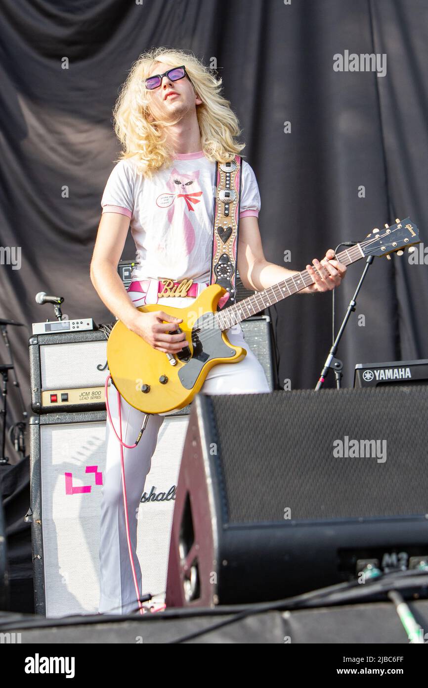 Bologna Italy. 04 June 2022. The American rock band STARCRAWLER