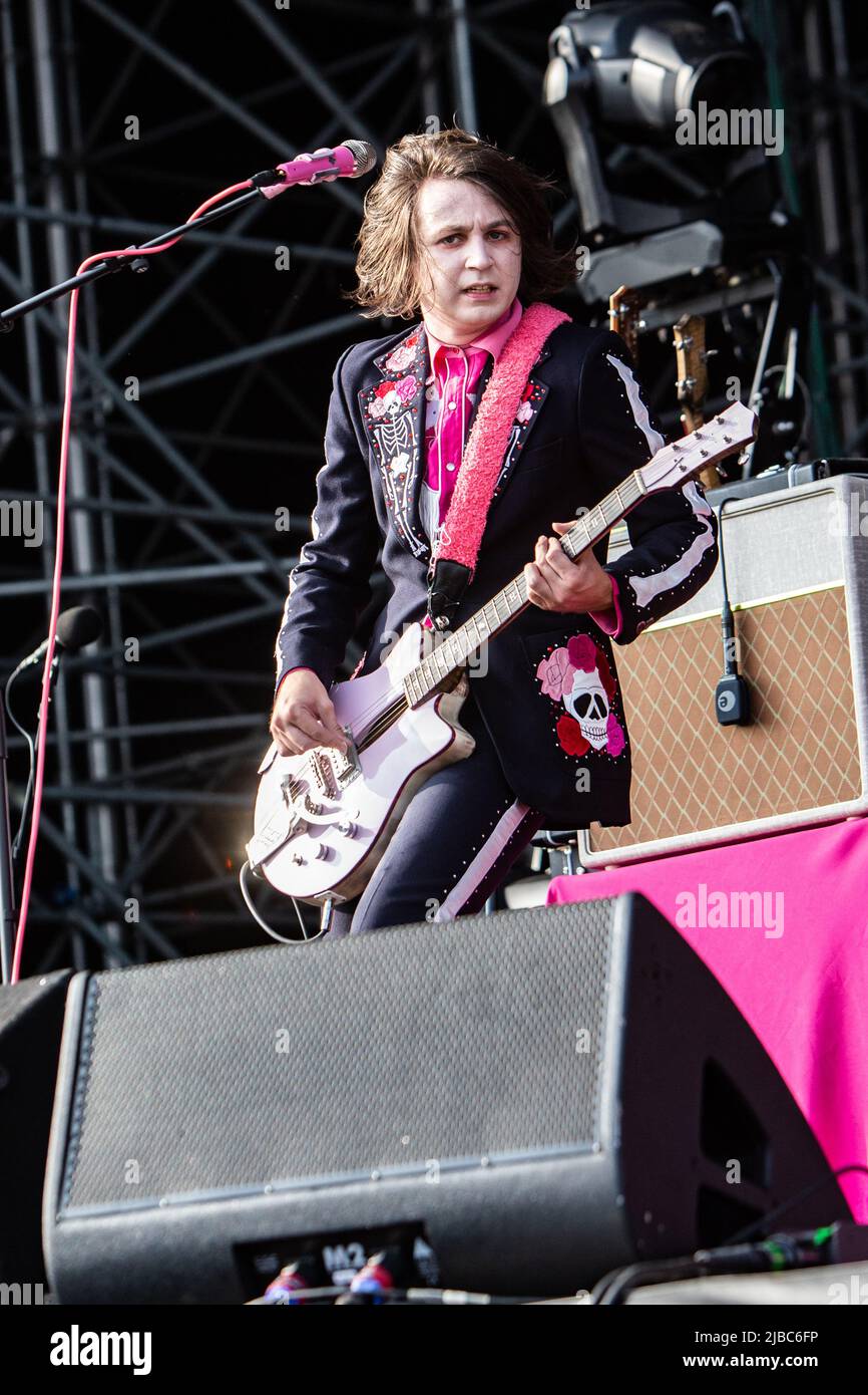 Bologna Italy. 04 June 2022. The American rock band STARCRAWLER