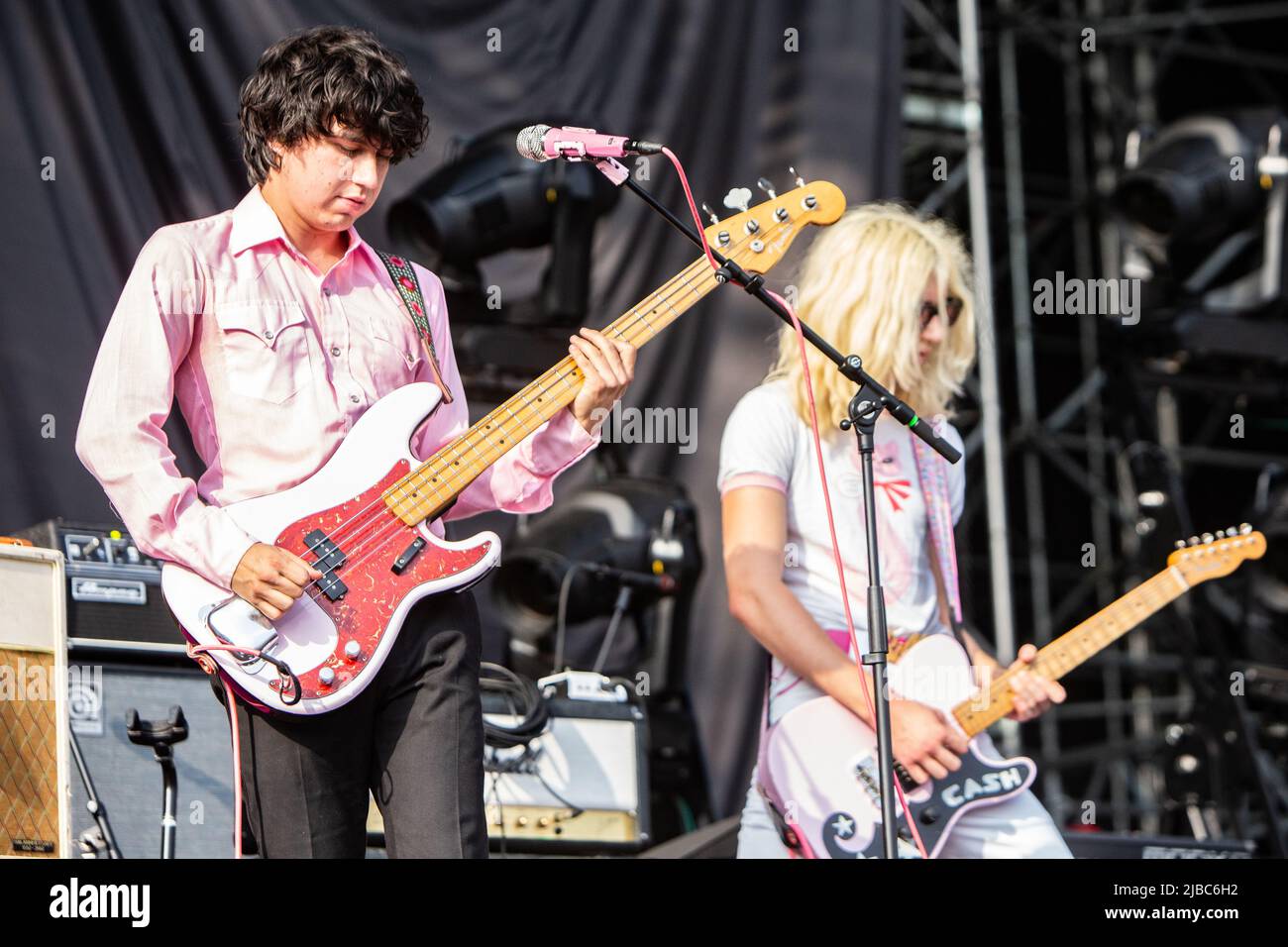 Bologna Italy. 04 June 2022. The American rock band STARCRAWLER