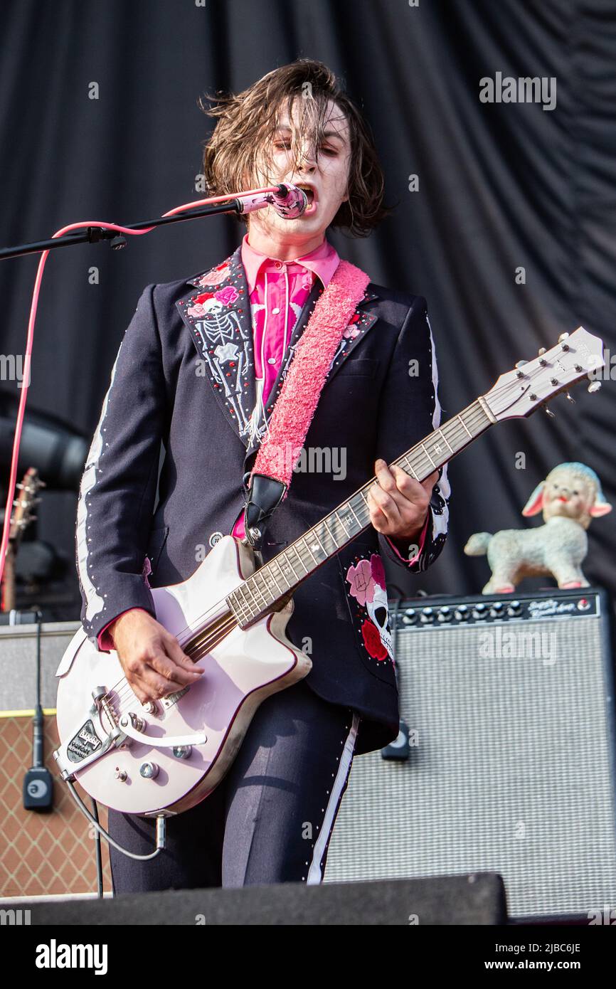 Bologna Italy. 04 June 2022. The American rock band STARCRAWLER