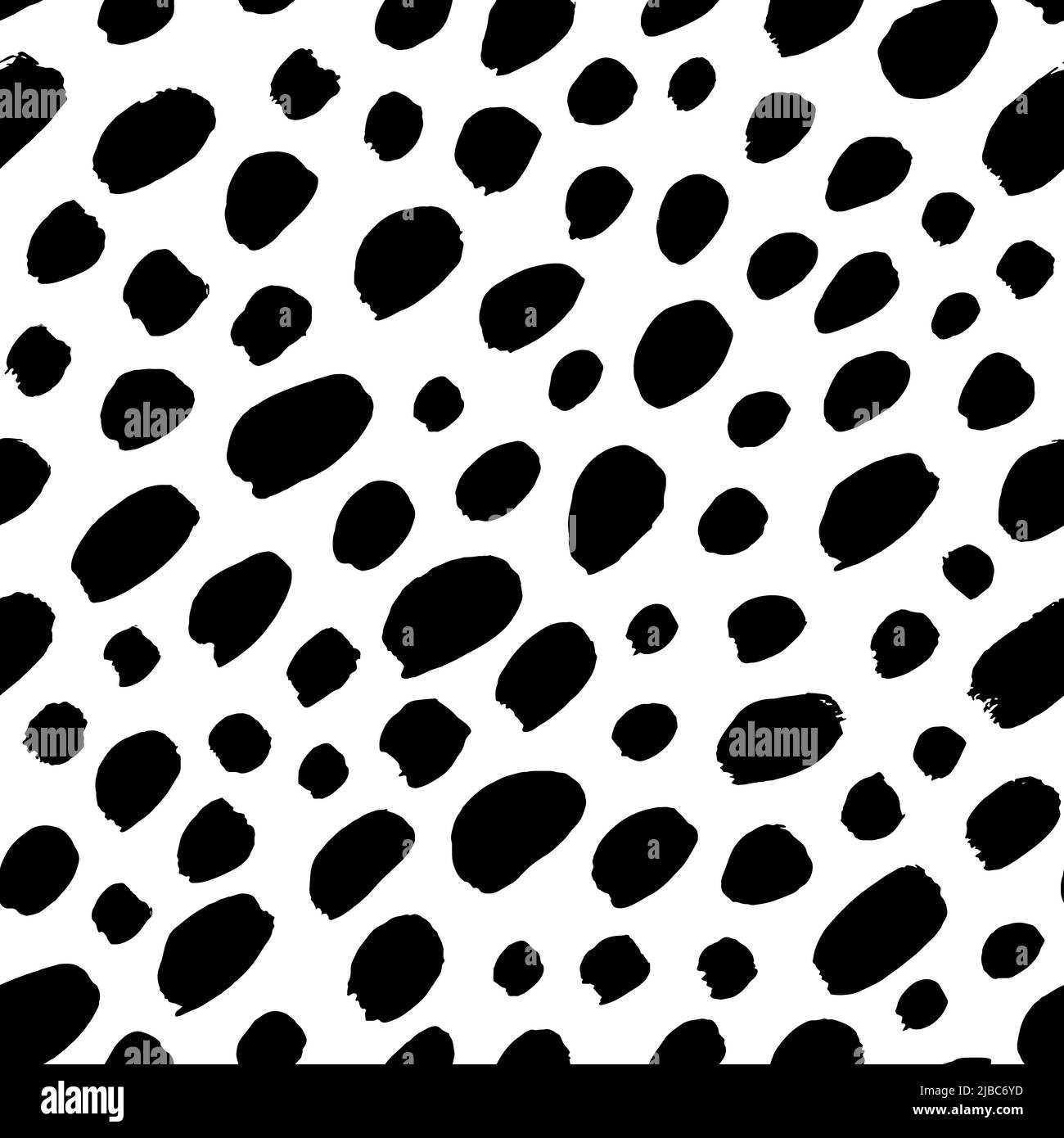 Stylish simple polka dot vector seamless pattern Stock Vector Image ...